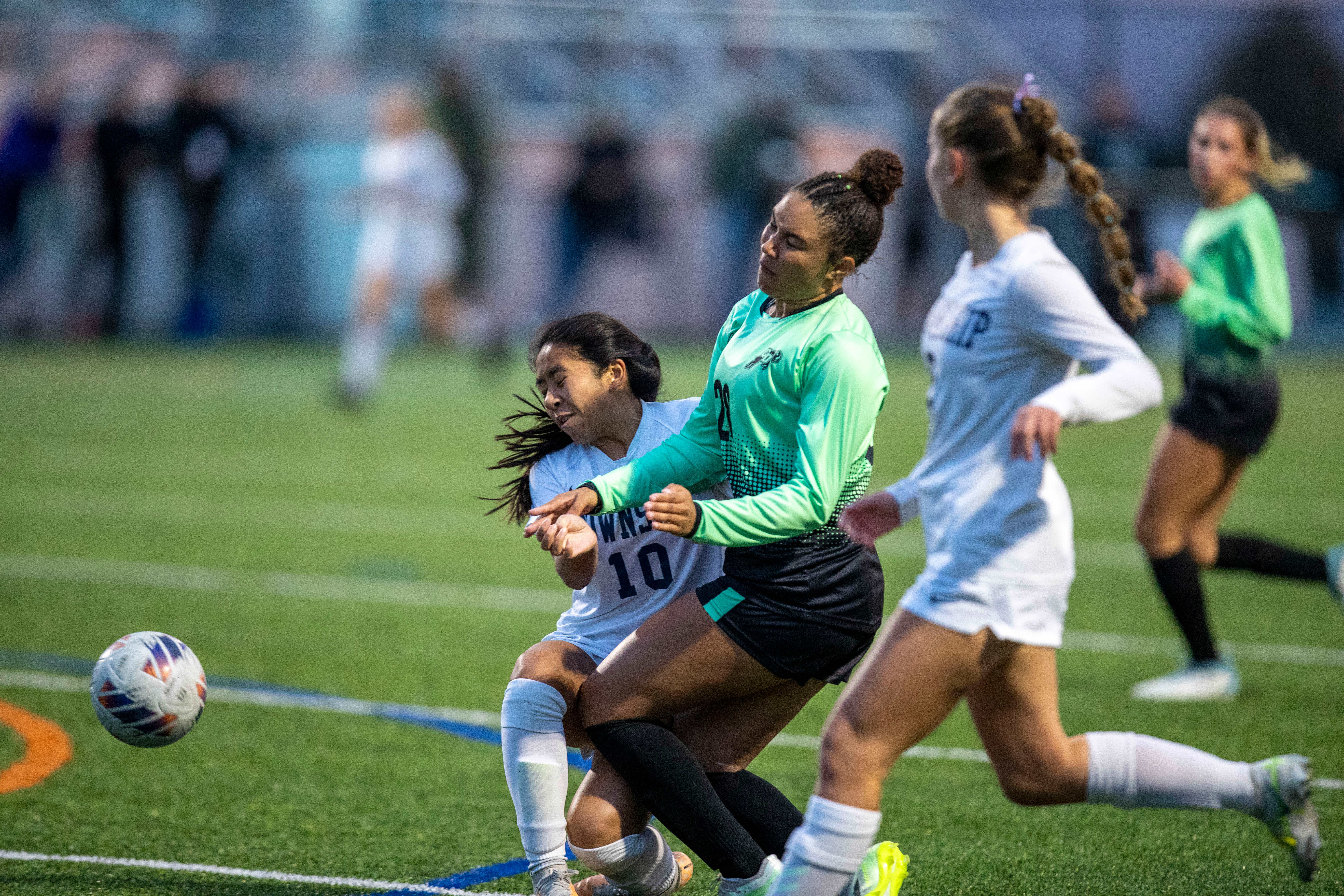 Scenes from CD girls overtime District 3 soccer title win 
