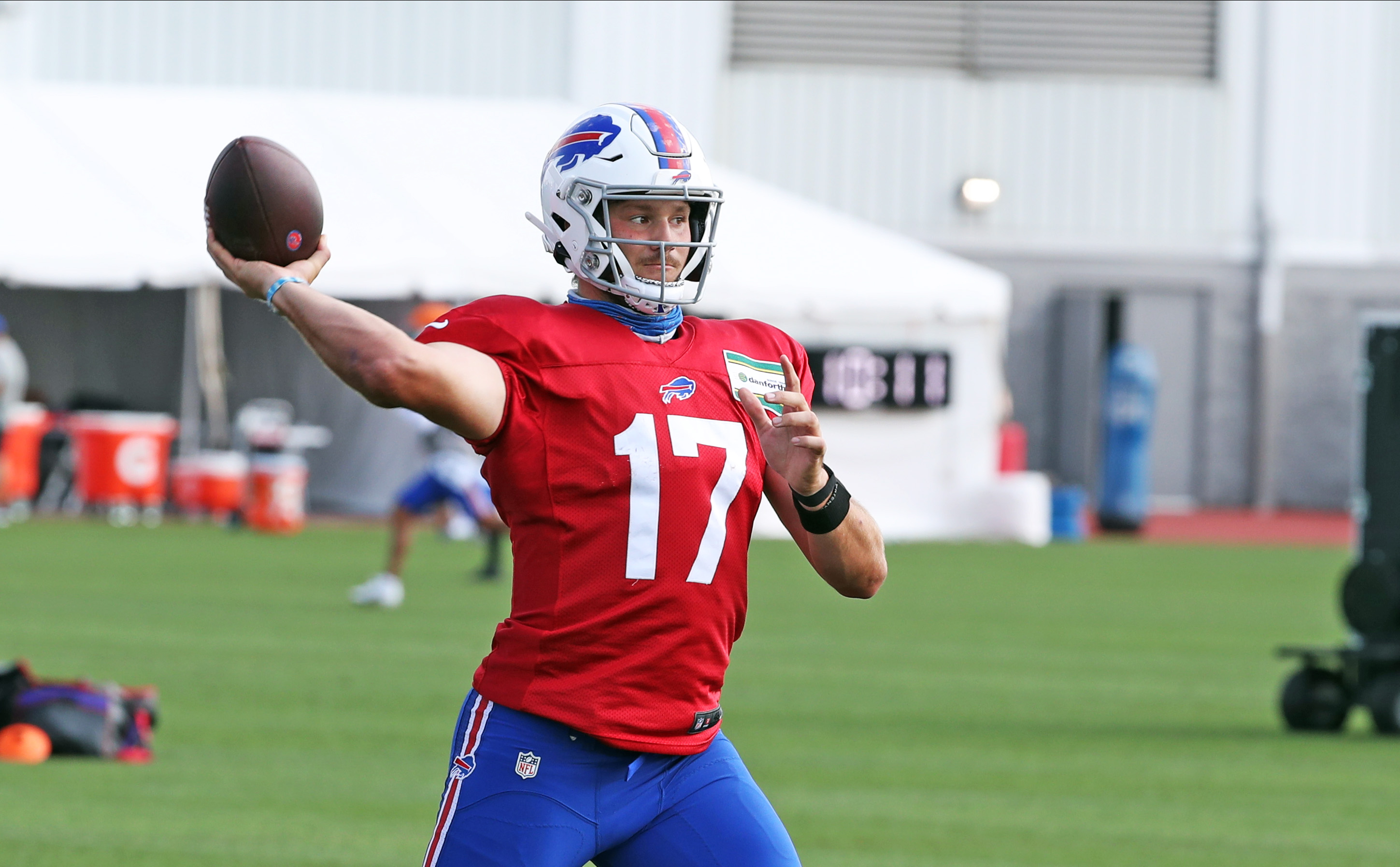 Bills' Taron Johnson limited with concussion; QB Josh Allen on injury  report for ankle