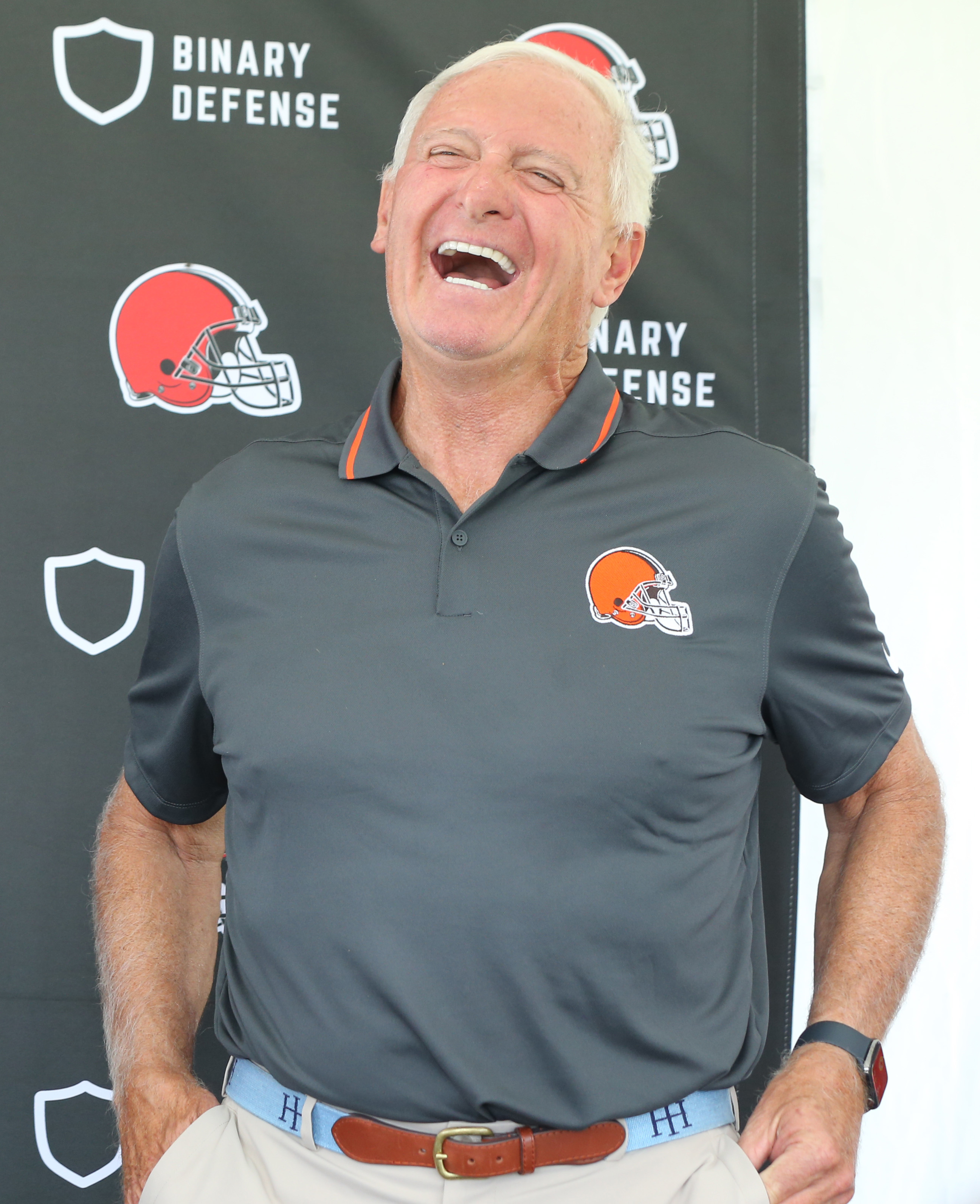 Jimmy Haslam Holds Press Conference At Browns Training Camp