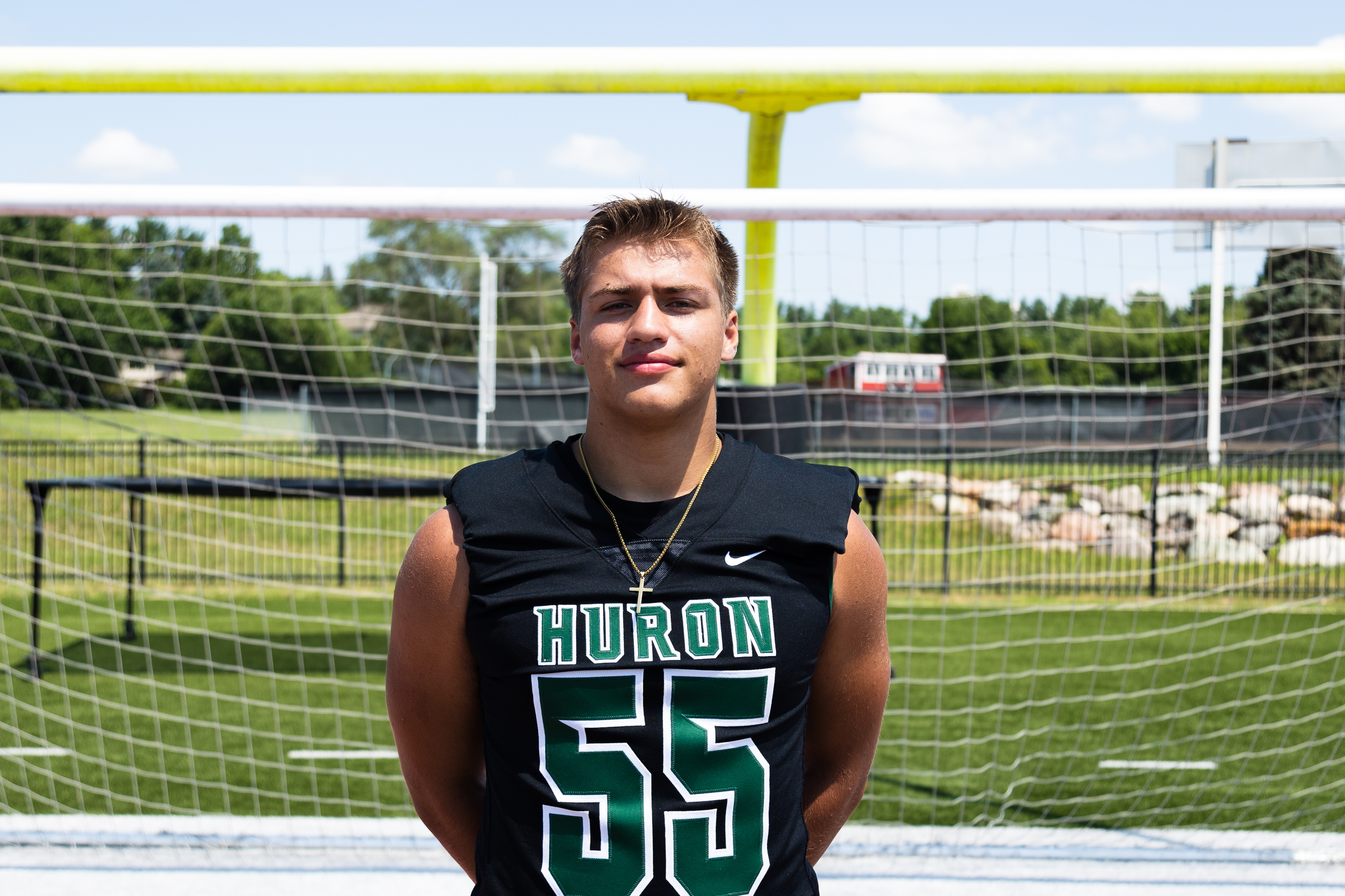 AHMAD GARDNER 17 MARTIN LUTHER KING HIGH SCHOOL CRUSADERS BLACK FOOTBALL  JERSEY