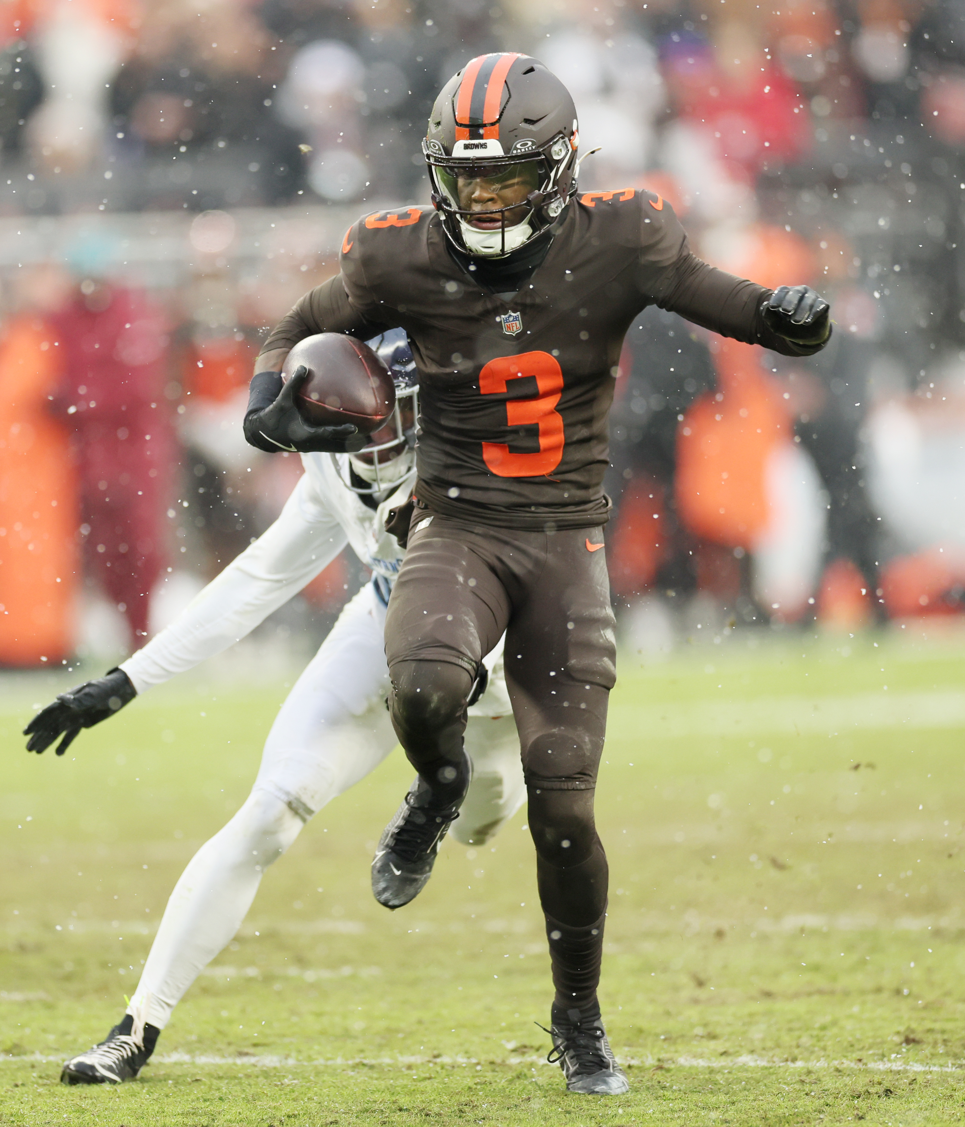 Cleveland Browns receivers vs. Tennessee Titans, December 7, 2025 ...