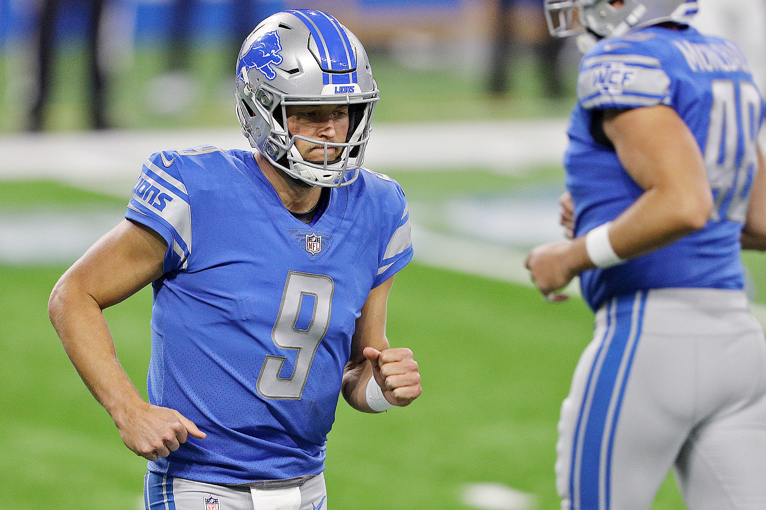 Detroit Lions: Matthew Stafford is pleased, air balls aside – Twin Cities