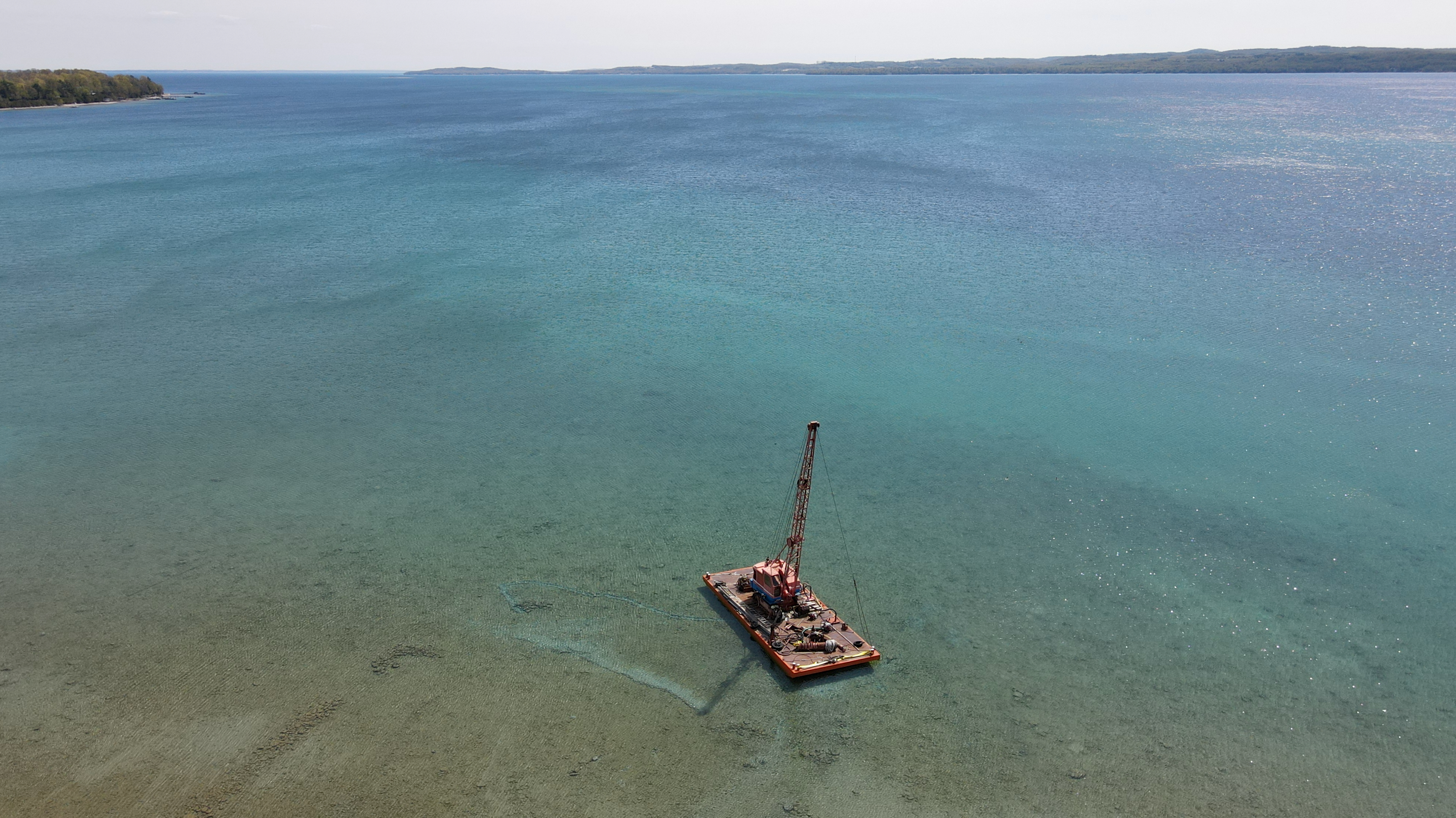 Owner of derelict Grand Traverse Bay barge faces charges - mlive.com