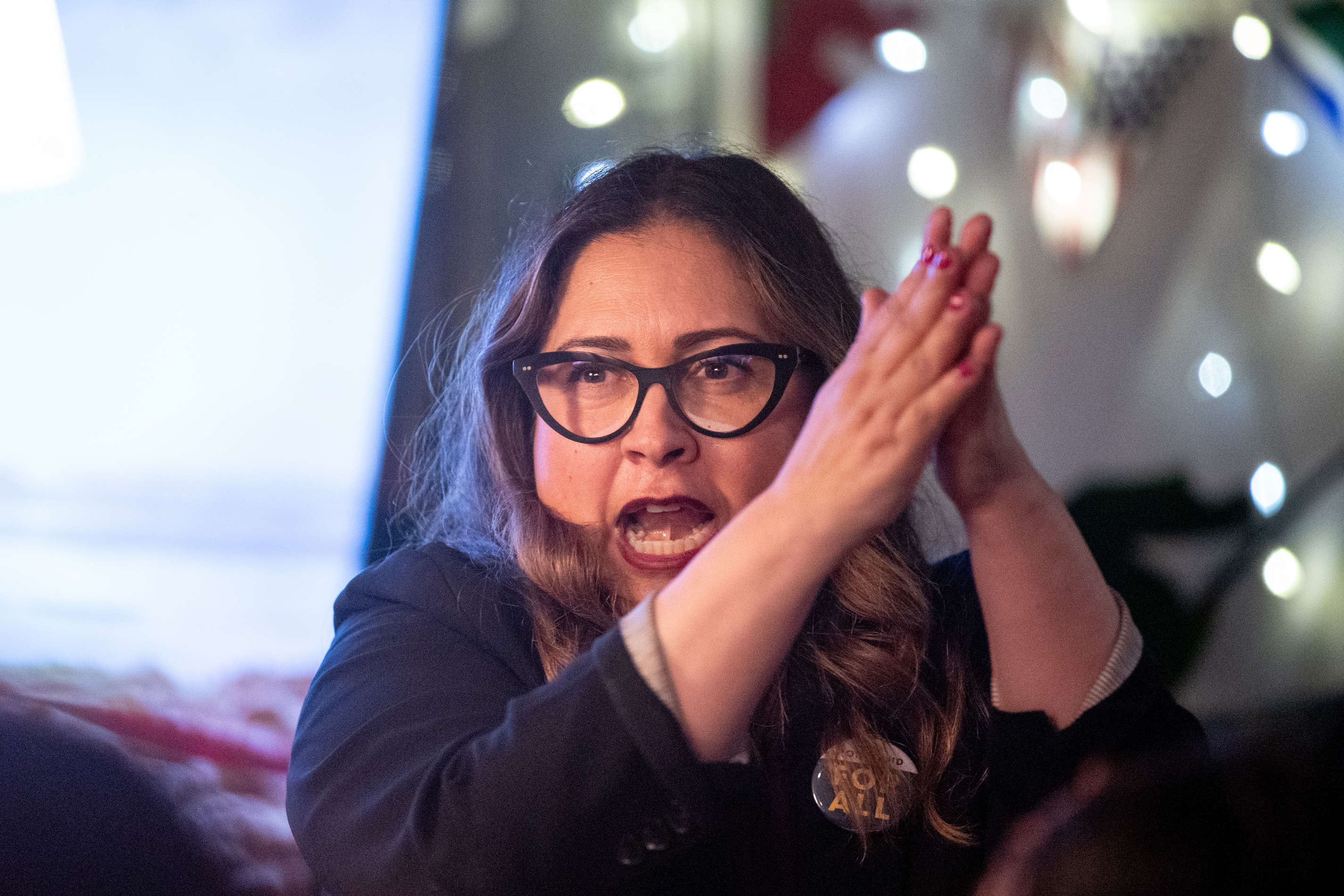 Carmen Rubio mayoral election party at The Sports Bra 2024 - oregonlive.com