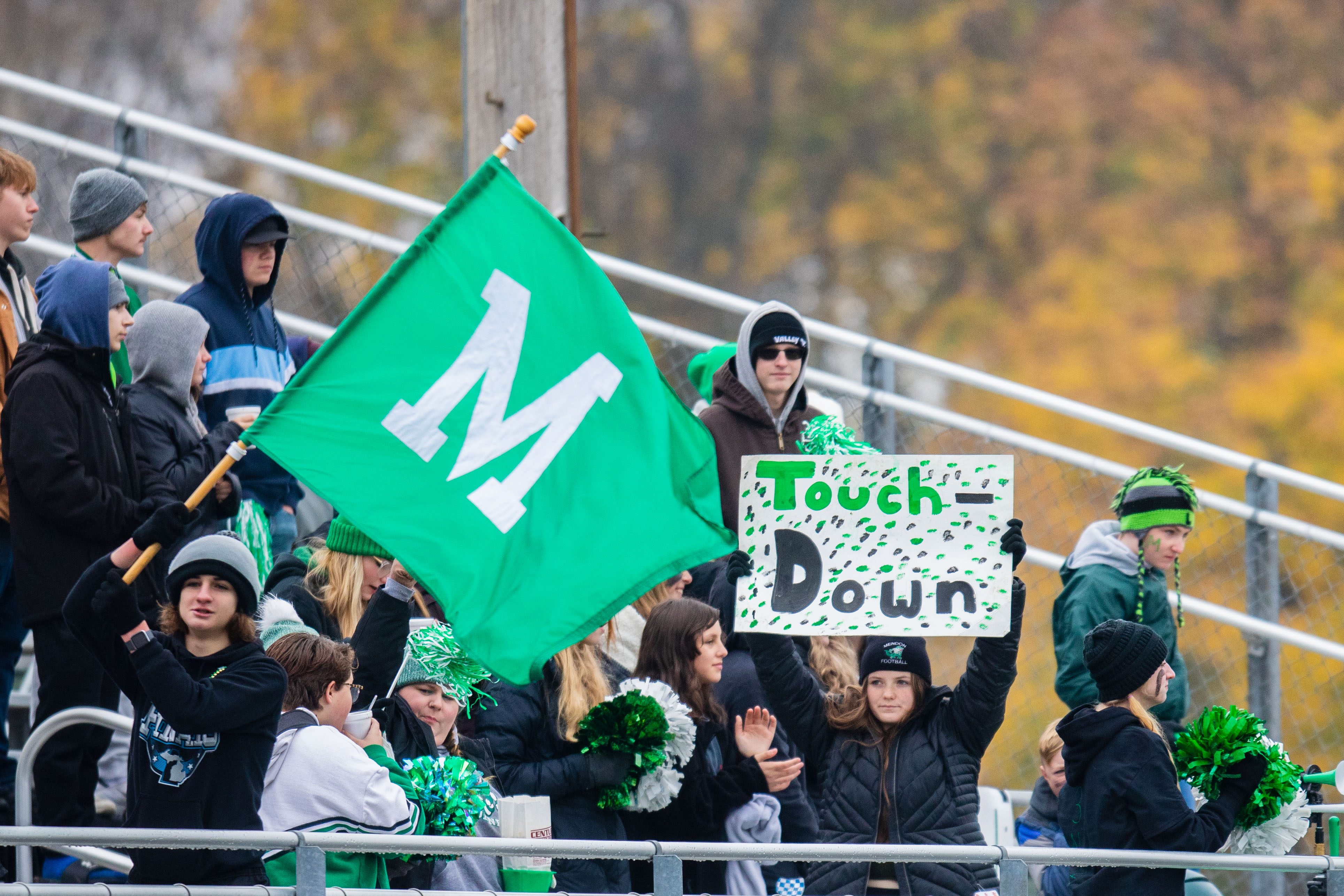 Mendon face off against Morrice in eightplayer football