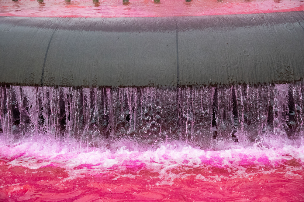 The reason why this entire Canadian town's water turned hot pink - CBS News