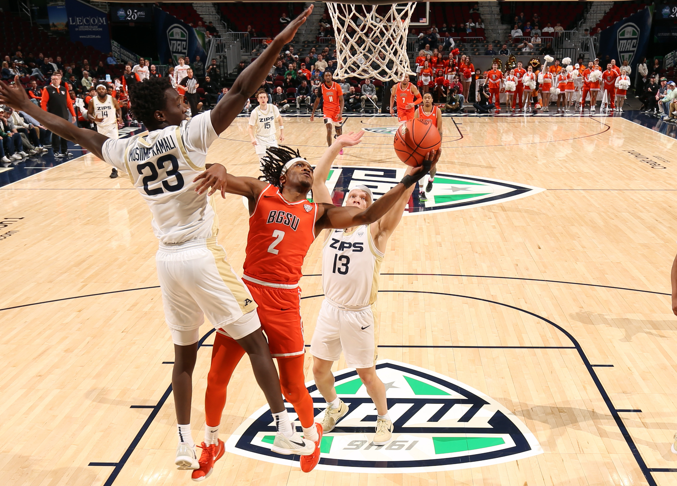 MAC men’s basketball: Akron Zips vs. Bowling Green Falcons, March 13 ...