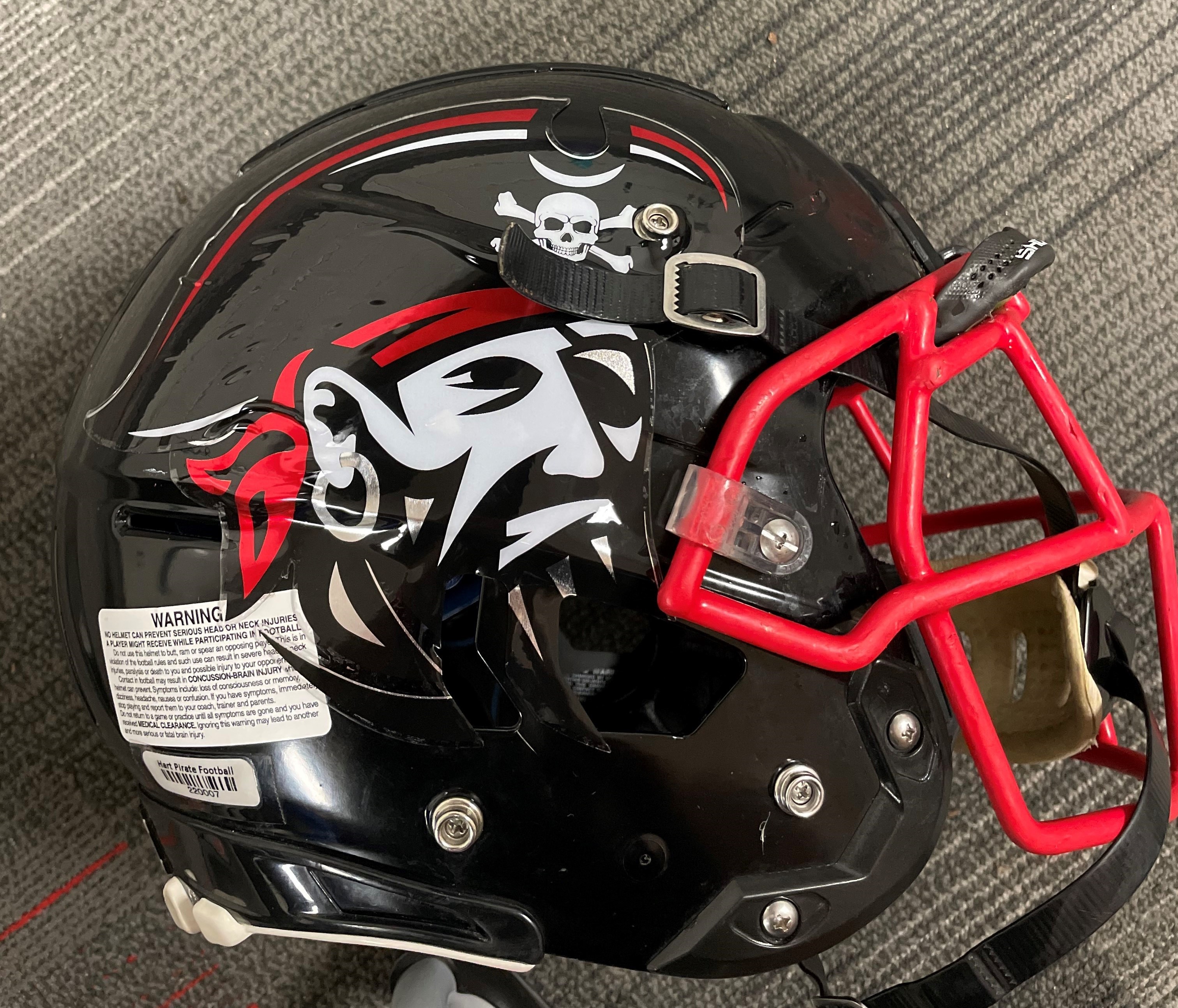 MLive Muskegon readers tab Hart Pirates as coolest high school football  helmet 