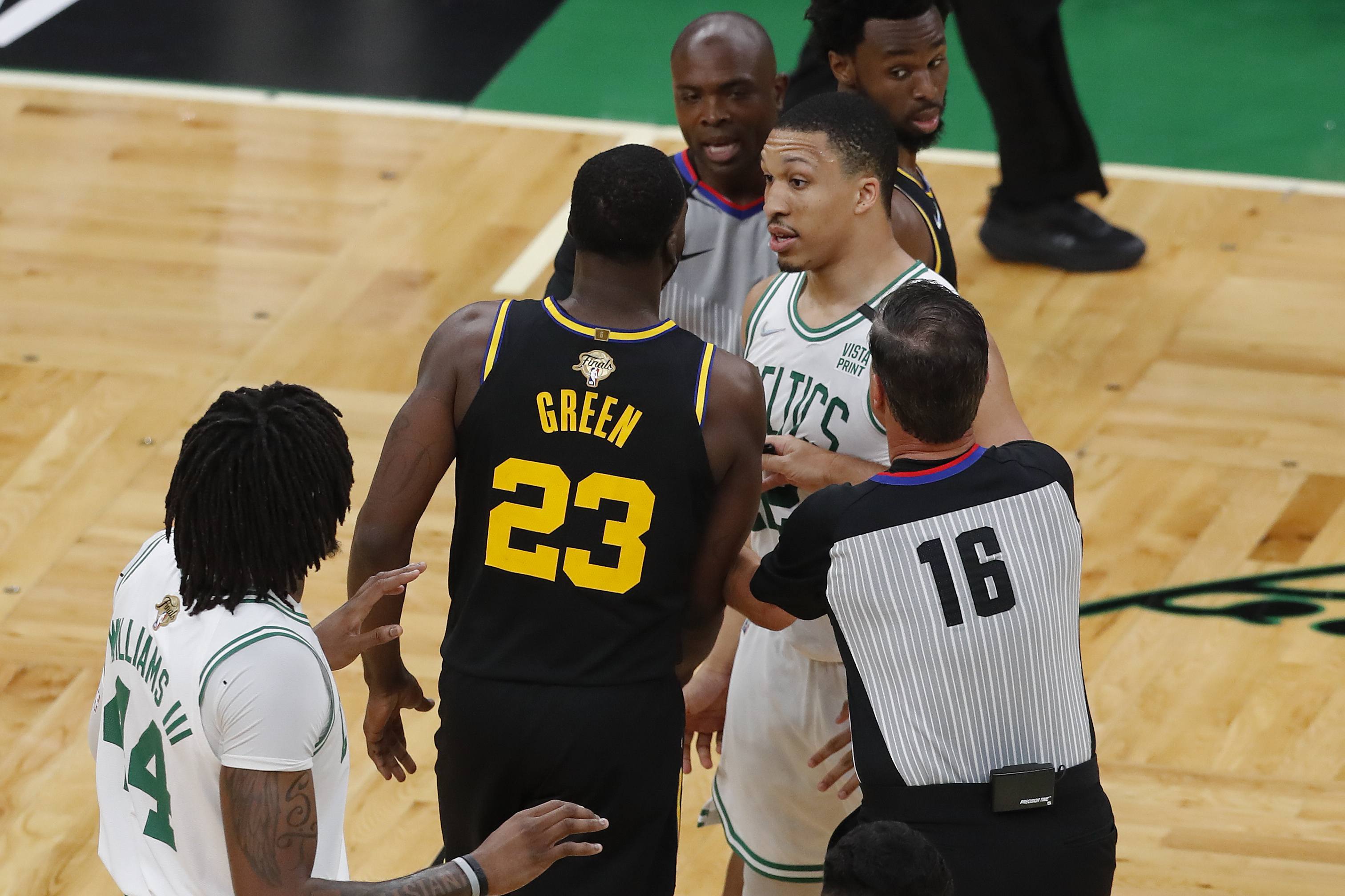 Draymond Green trash talks Grant Williams in Game 2 win over Celtics:  'You're not me, you want to be me' 