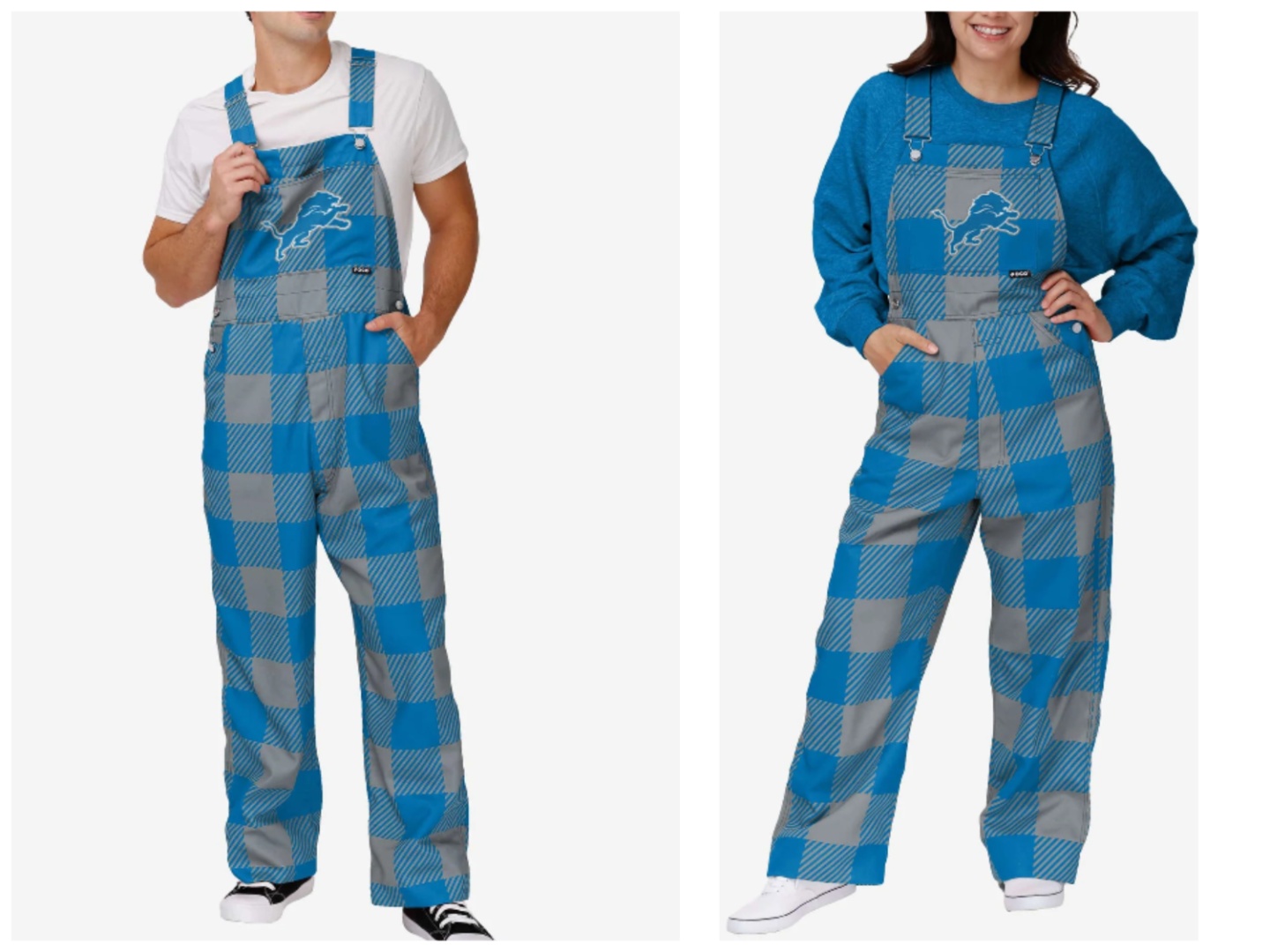 Detroit Lions Women's Game Day Costume Set - Blue/Silver