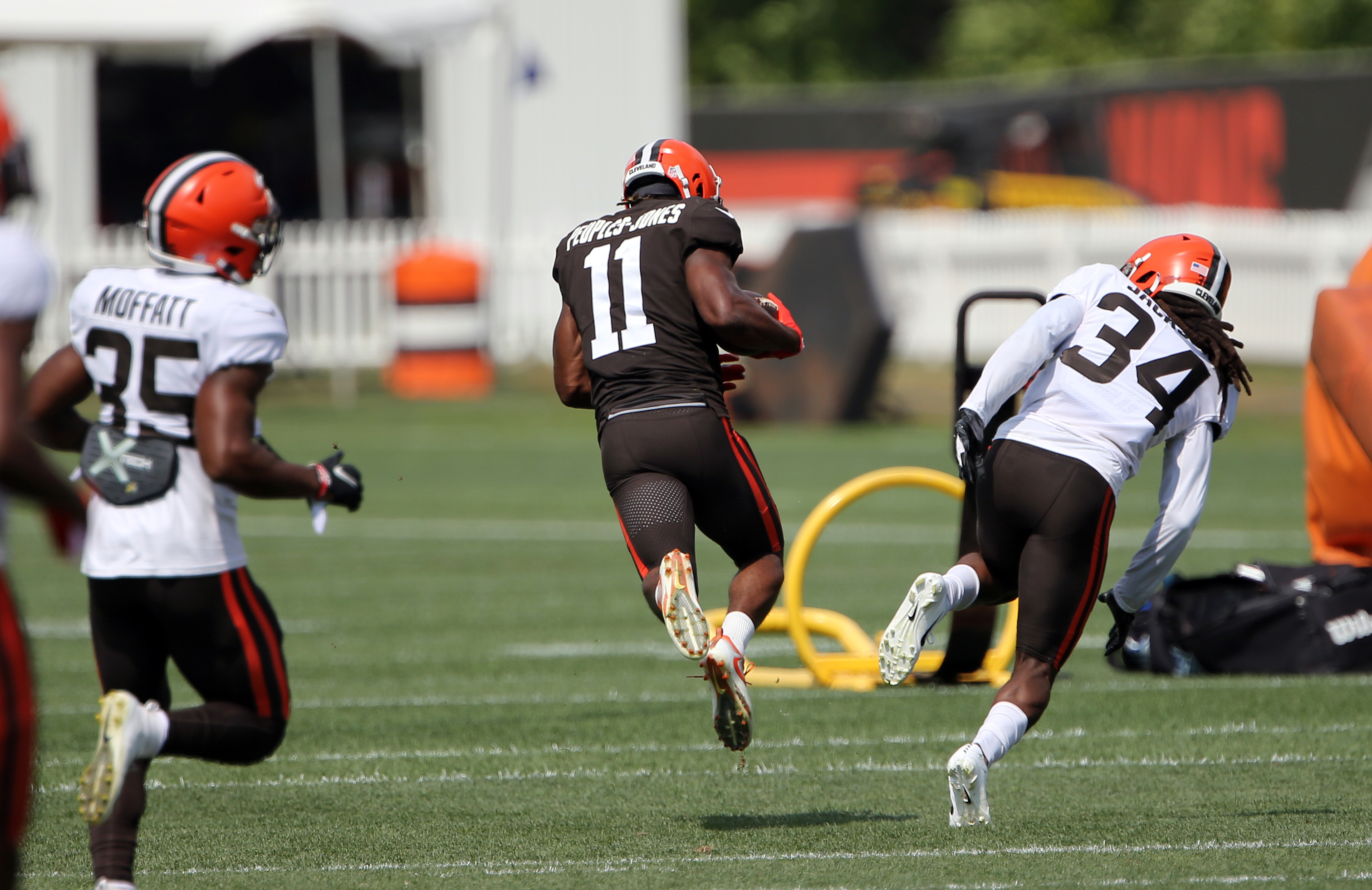 What happened at Browns training camp Aug. 27: Practice shortened