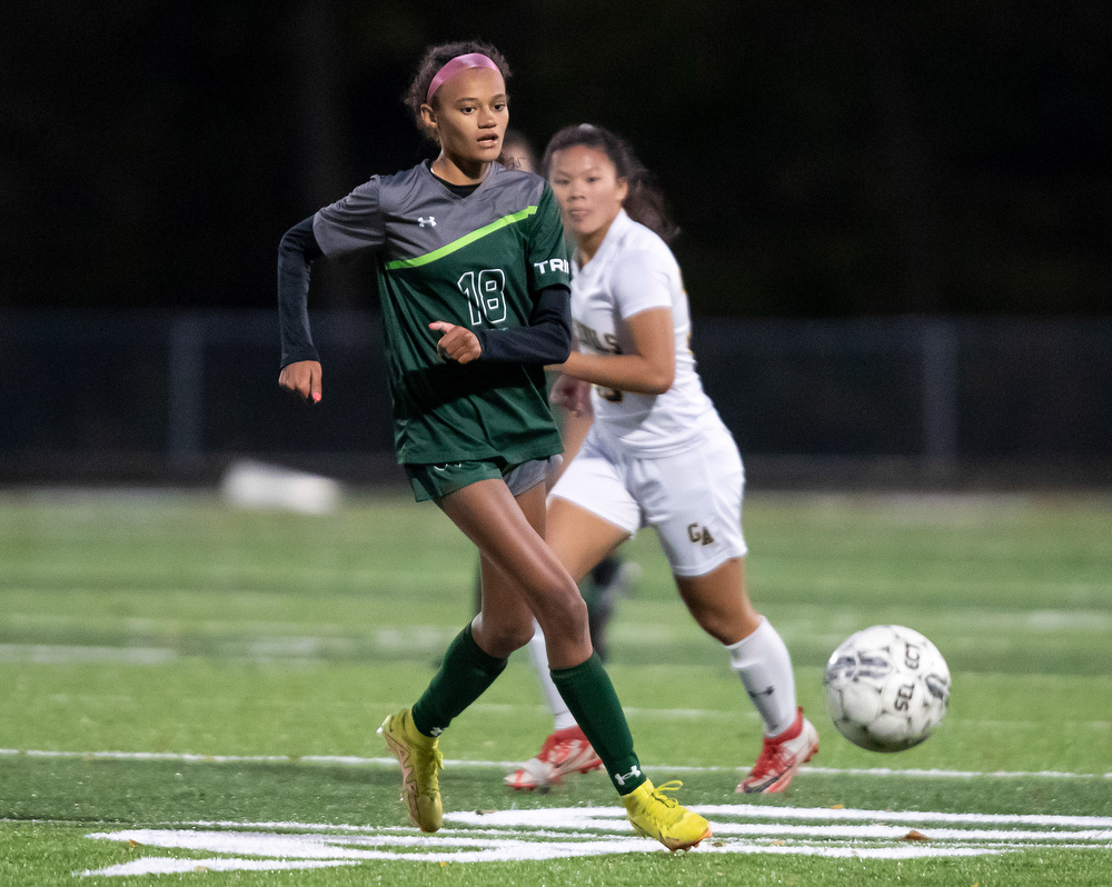 Trinity defeats Greencastle-Antrim 2-0 in girls high school soccer ...