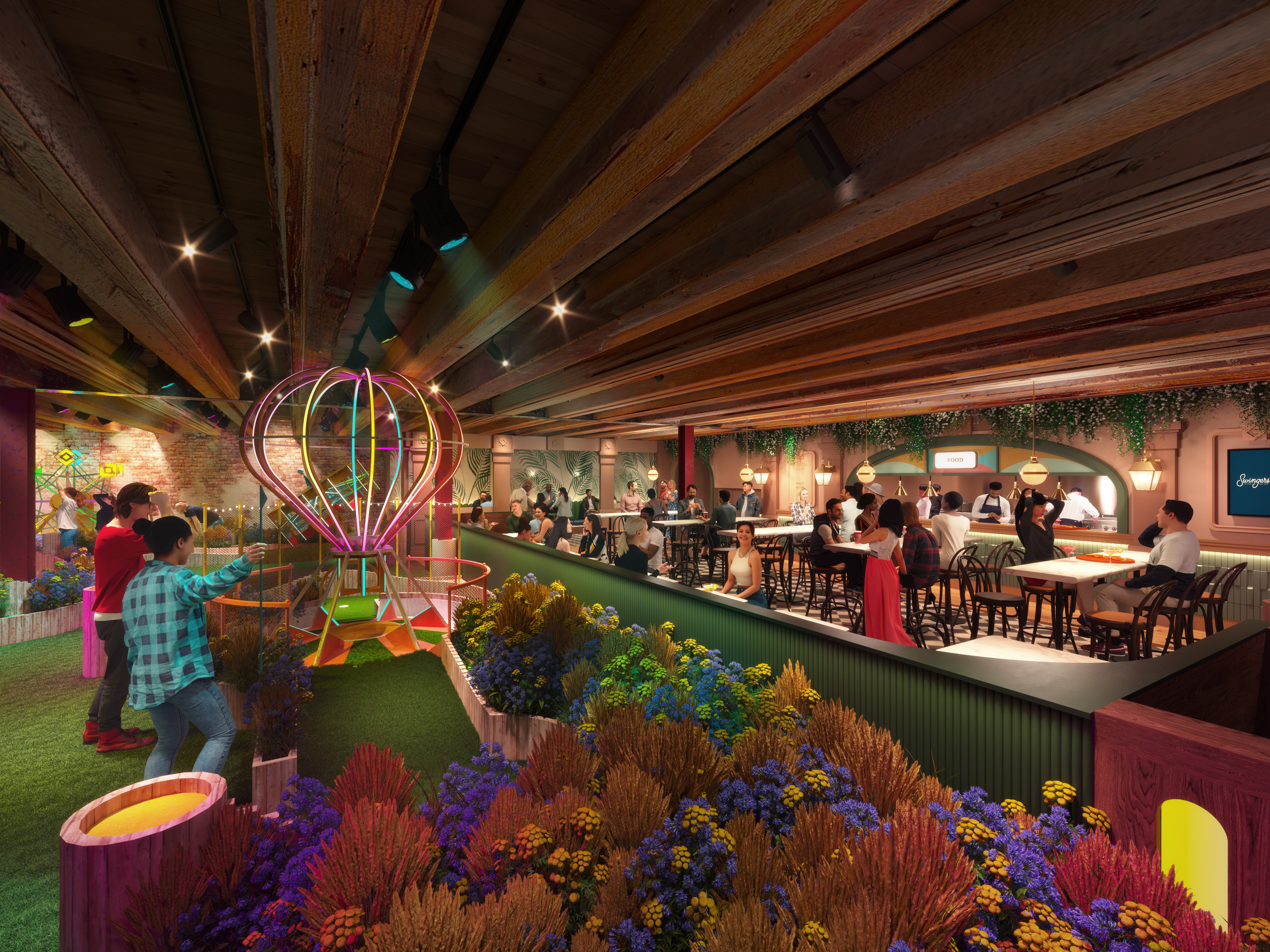 Swingers' mini-golf club brand to open Back Bay venue in Boston in