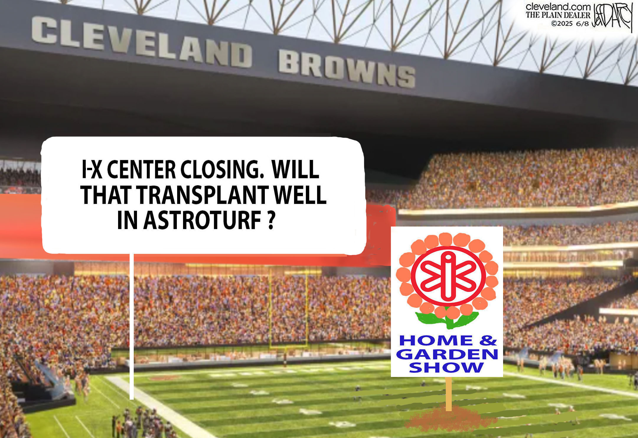 I-Center closure: Darcy cartoon - cleveland.com