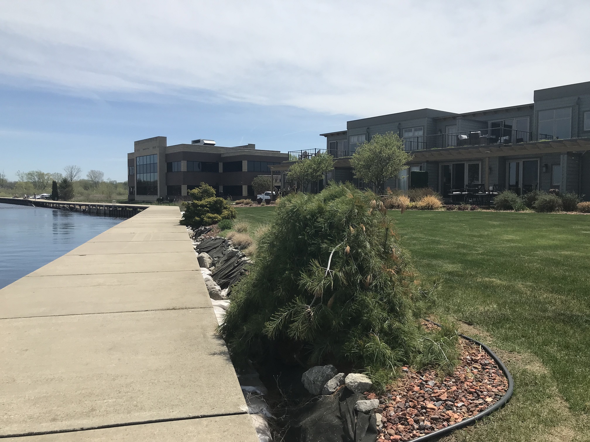 Harbor 31 development on Muskegon Lake