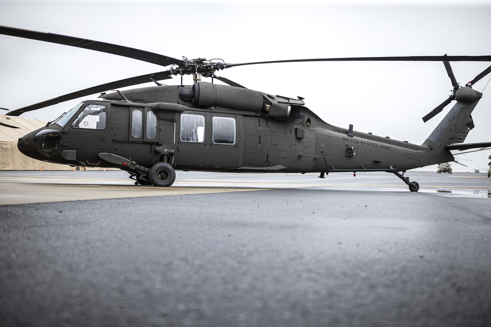 New UH-60V Black Hawk variant at Fort Indiantown Gap Army aviation ...