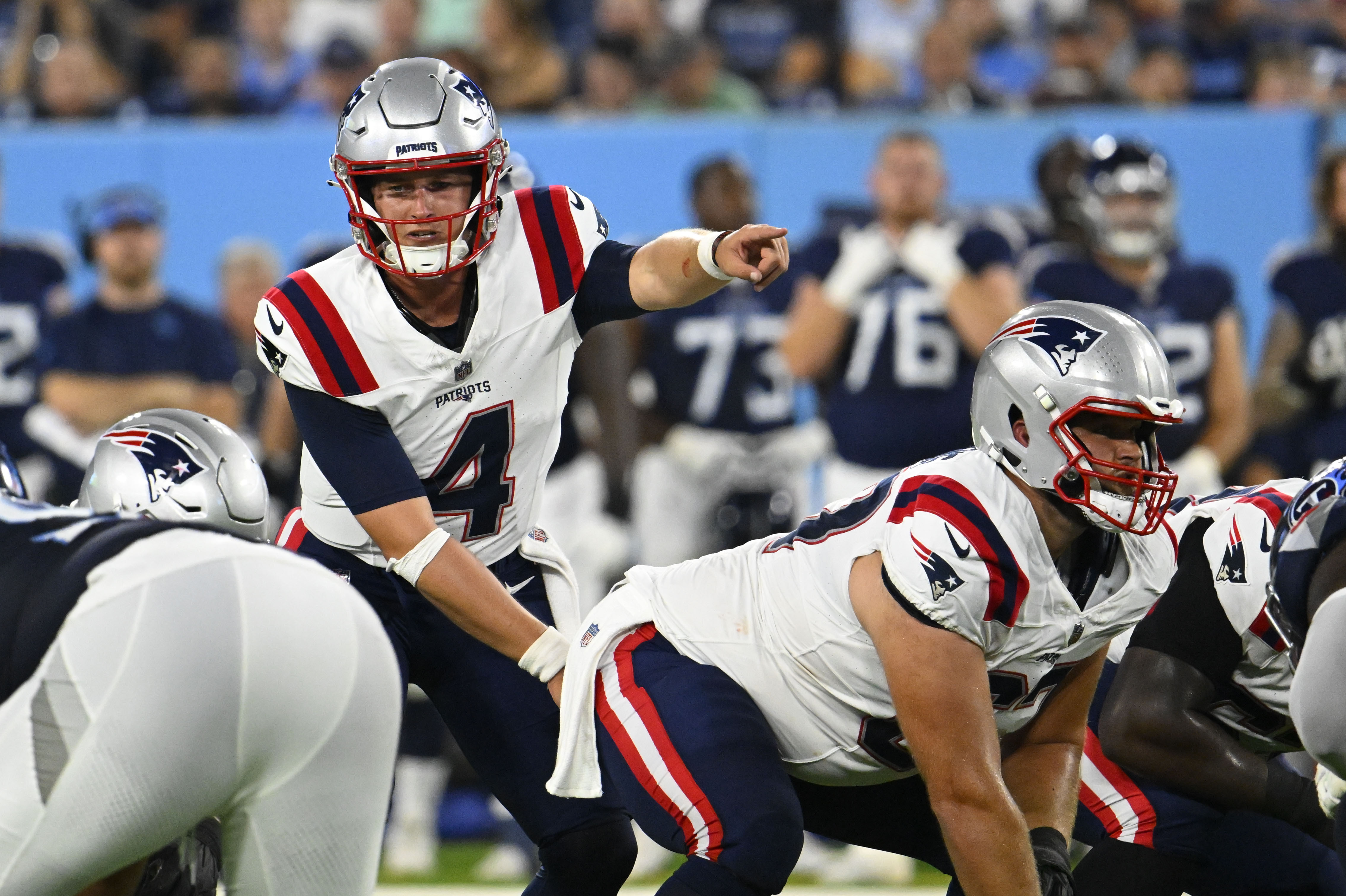 Patriots QB Bailey Zappe noticeably improving in first training camp