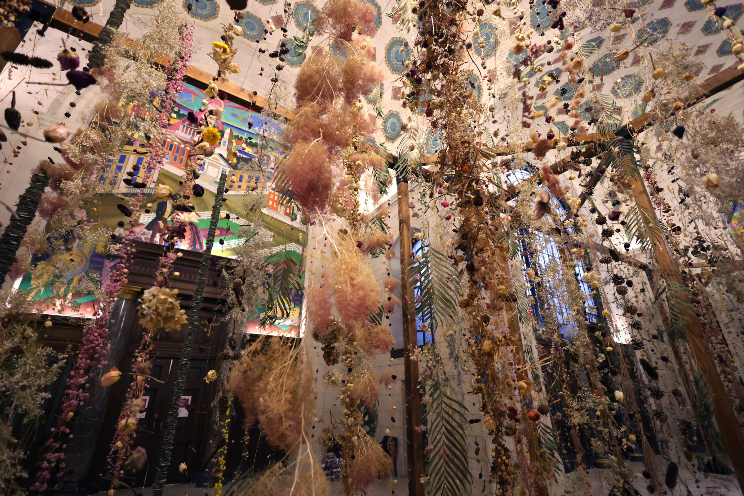Walk through stunning floral immersive exhibit at the Cleveland
