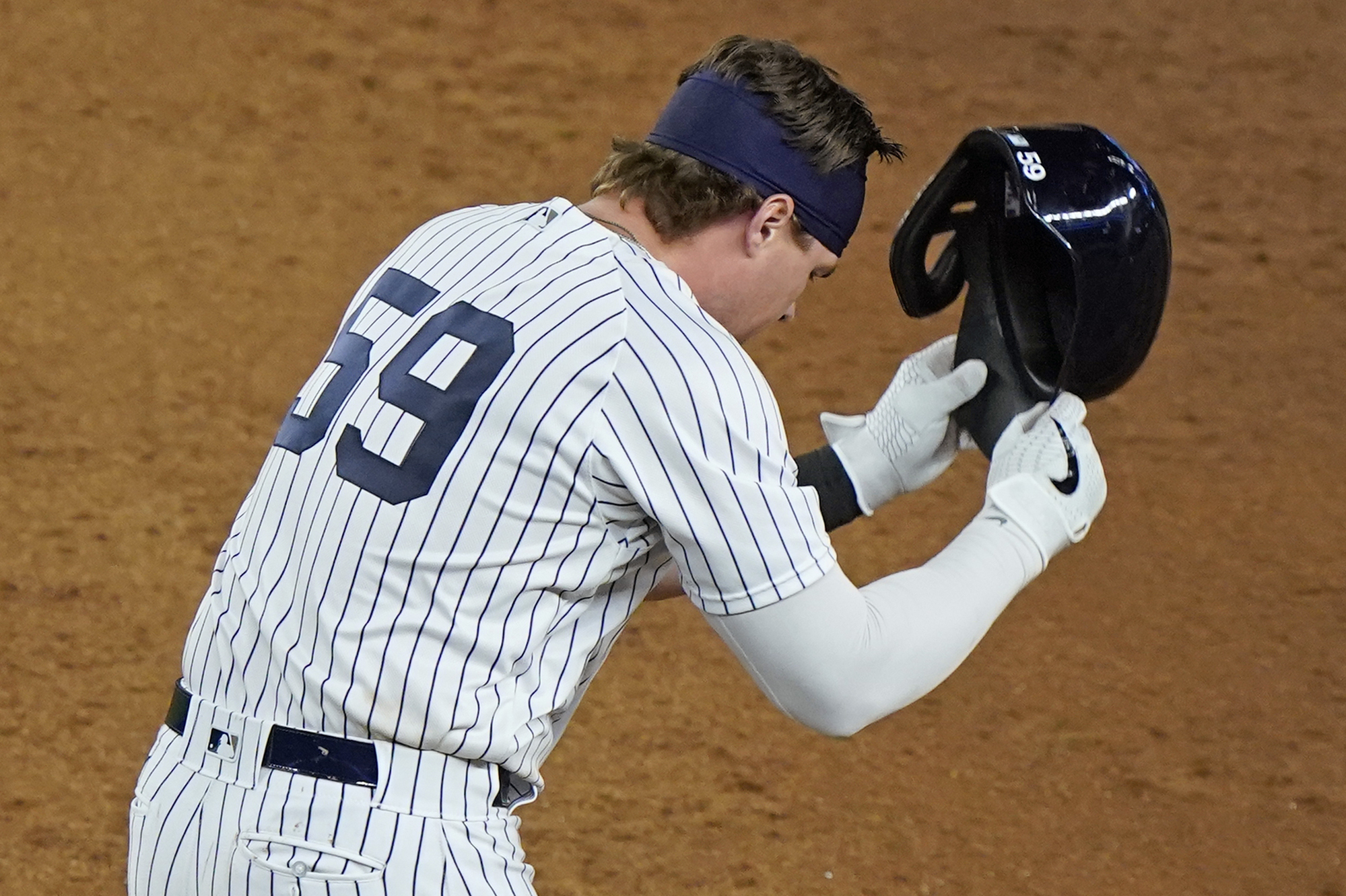 Luke Voit discusses the Yankees 3-2 loss 