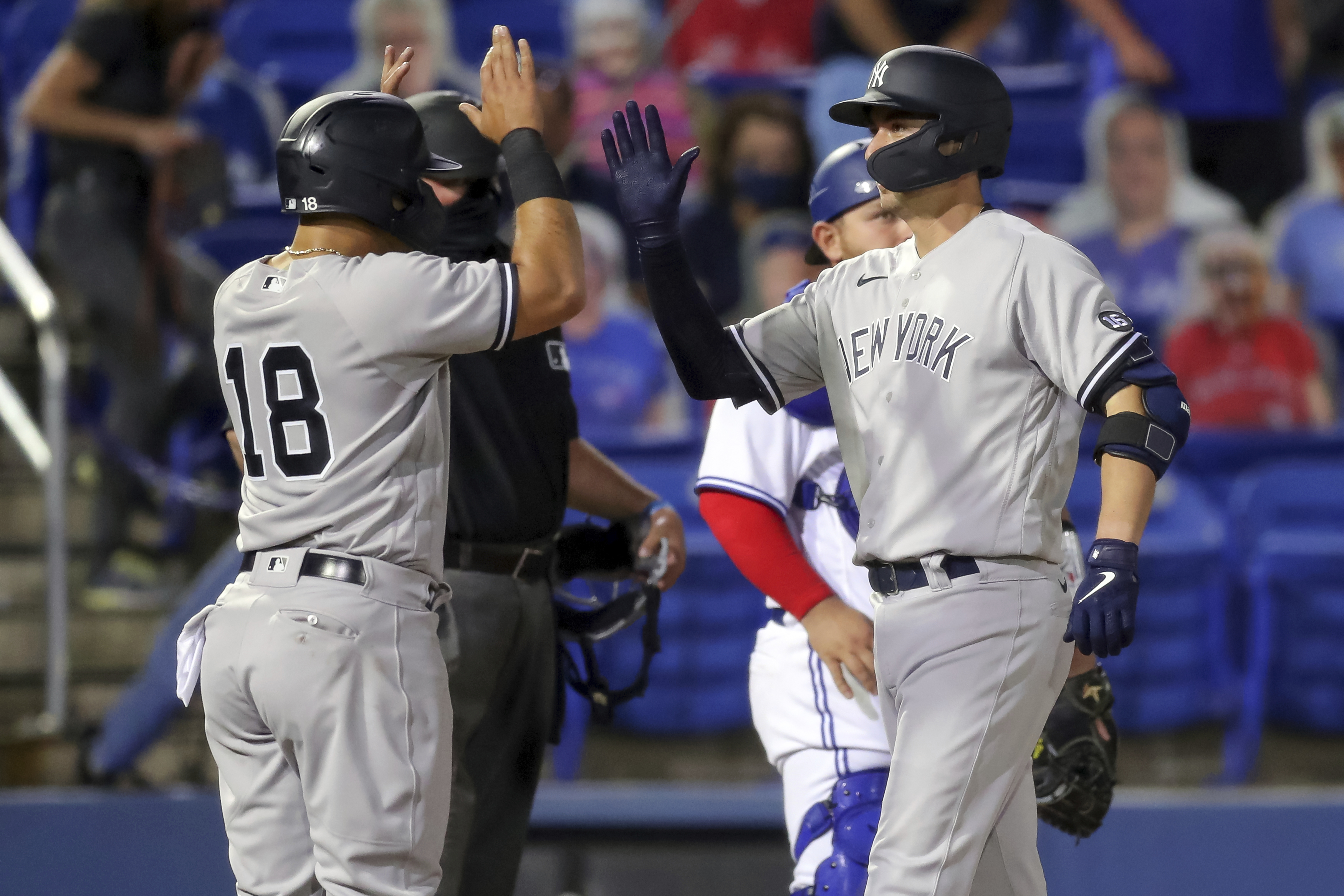 Kyle Higashioka's take on win over Twins 