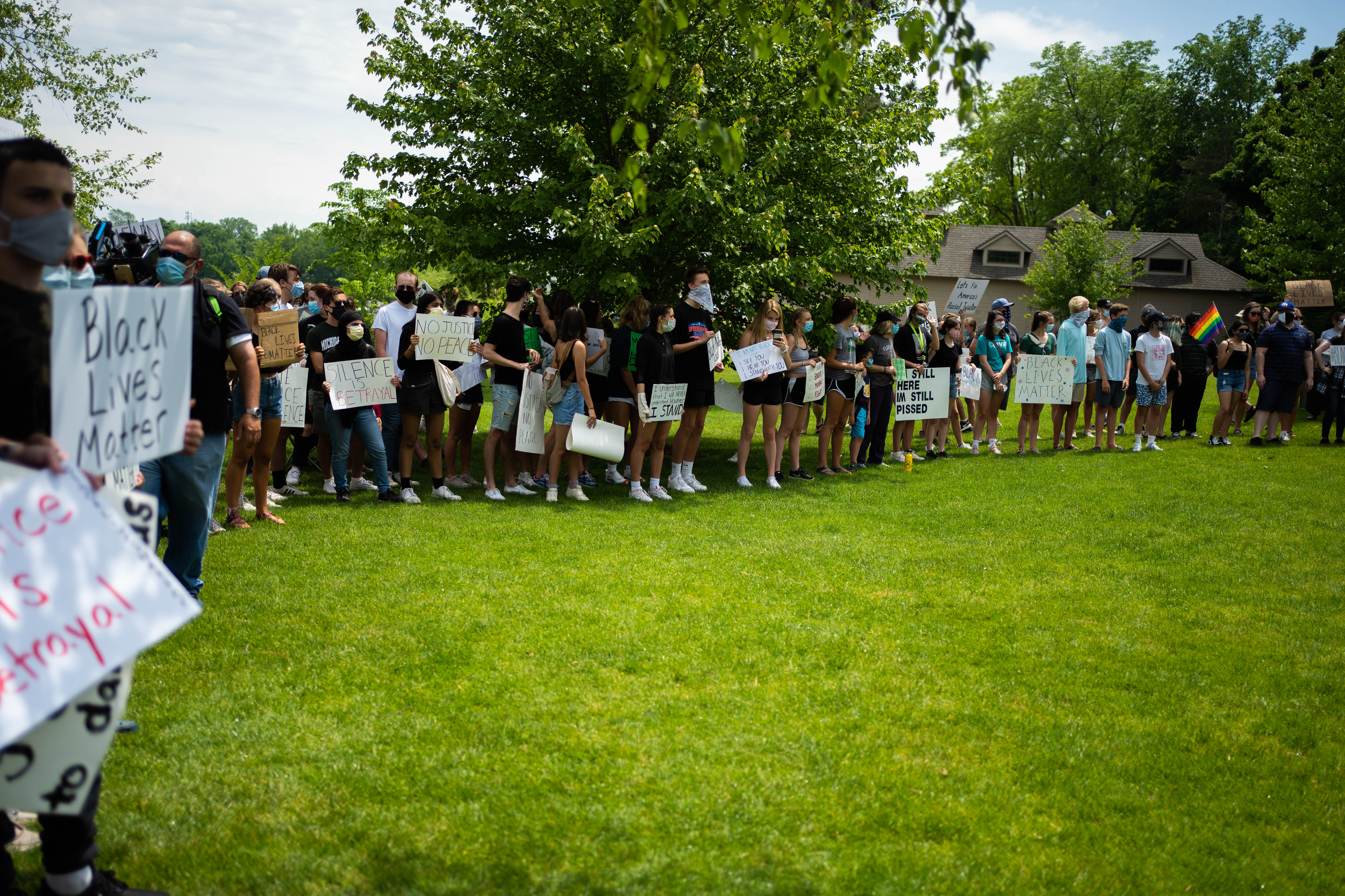Grand Rapids area students protest police brutality - mlive.com