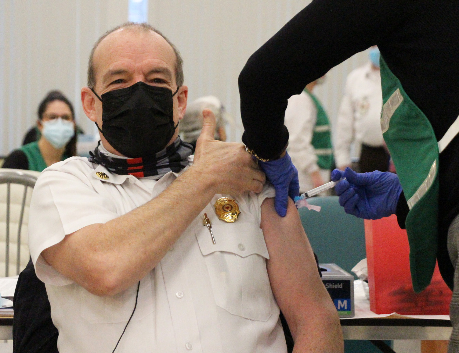 Worcester begins distributing COVID vaccine to first responders ...