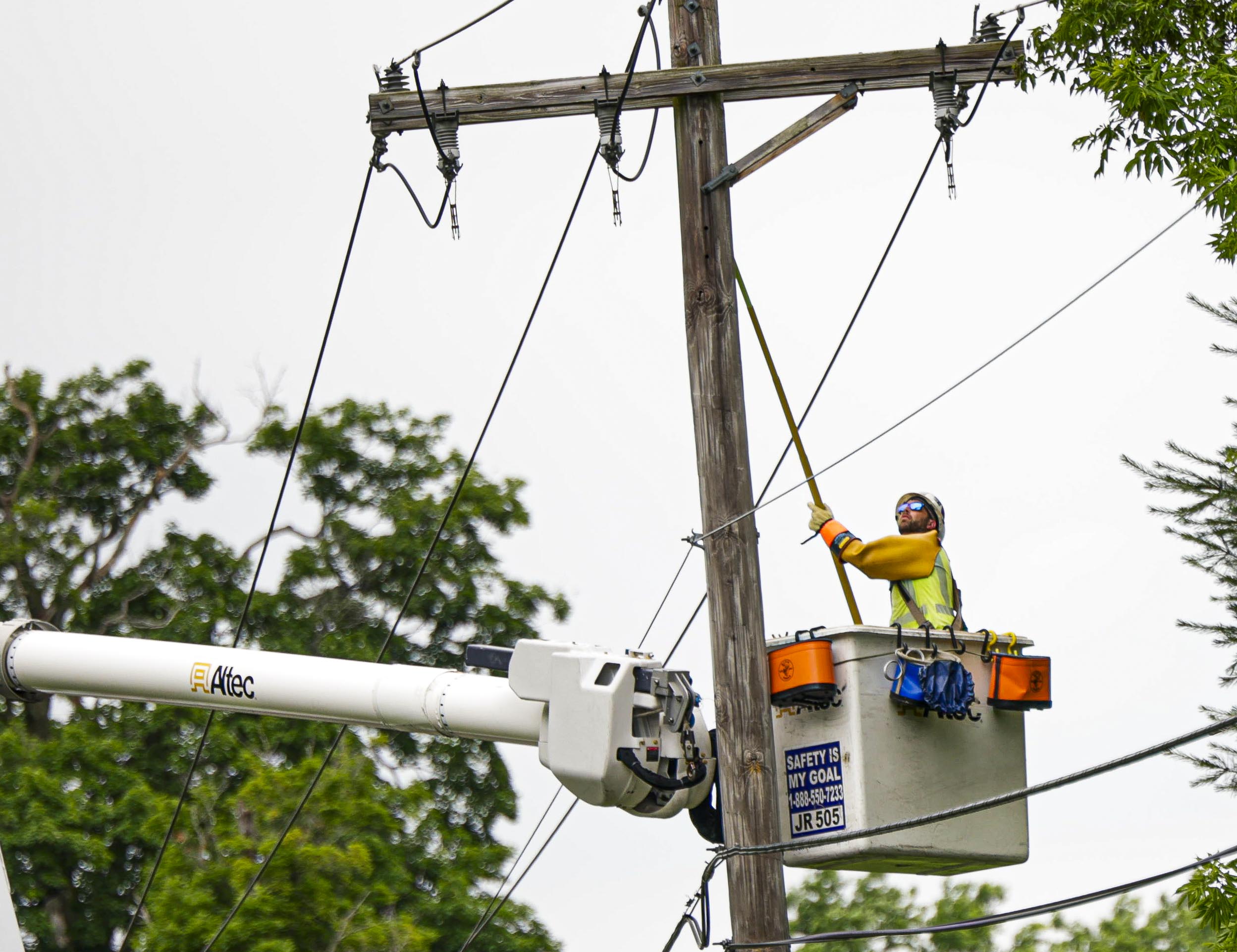 Trees and poles down, roads flooded by storms that hit Central New York ...