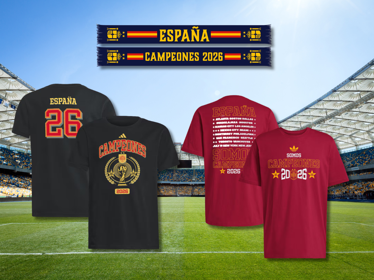 Spain World Cup championship gear is live on Fanatics and selling