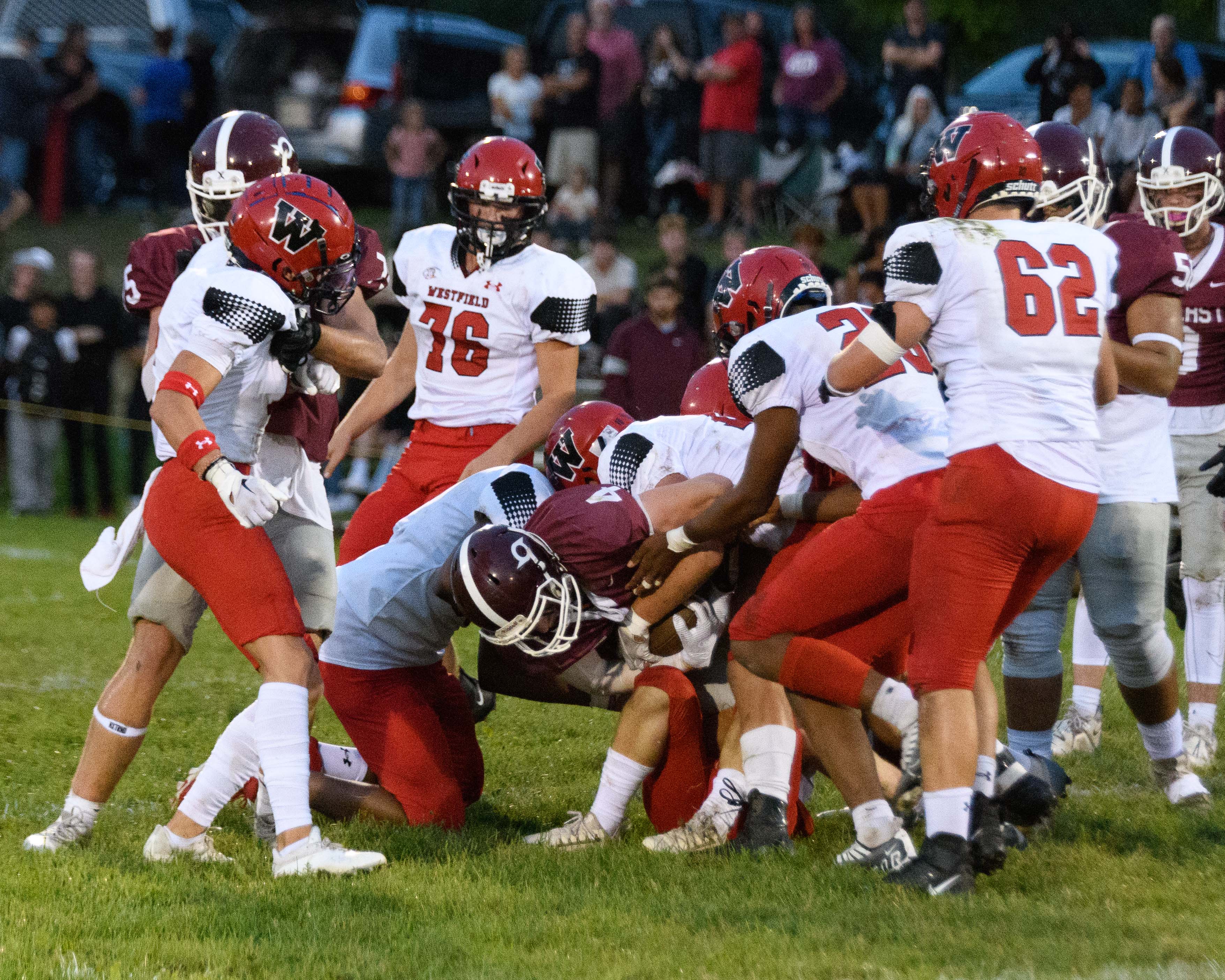 Westfield High vs AmherstPelham Regional Football