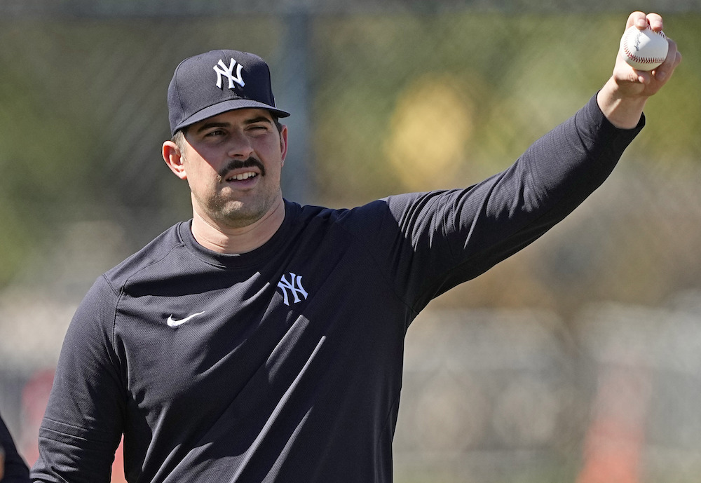 Carlos Rodon hates Yankees' jersey ad patch as much as we do