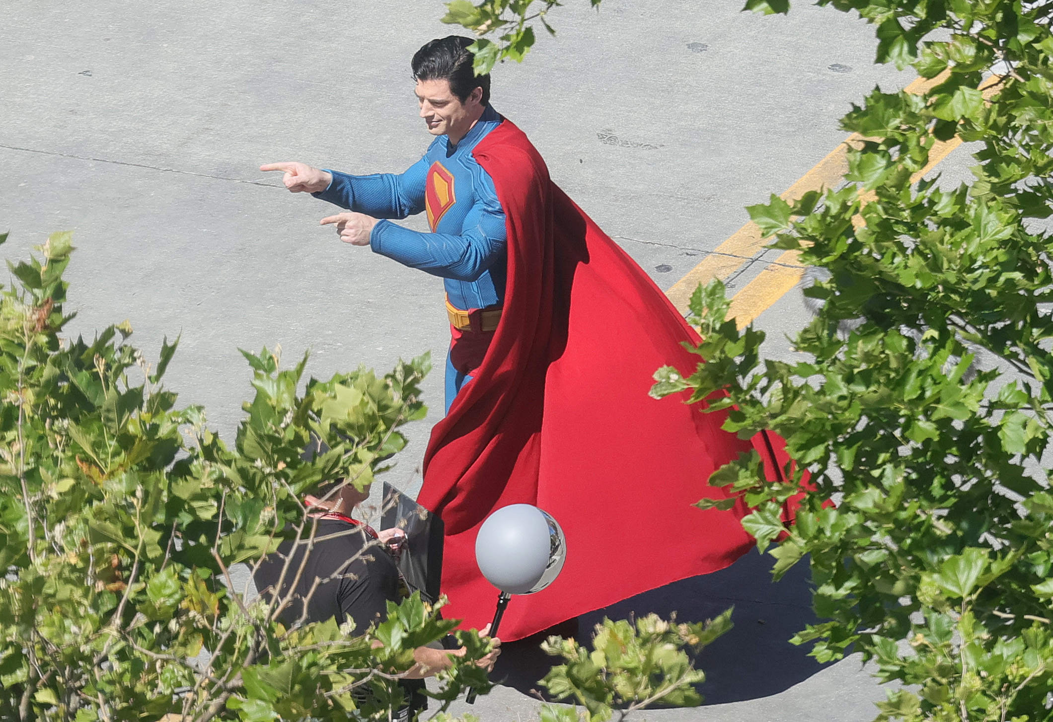 Superman movie takes over Cleveland’s Public Square, July 1, 2024 ...