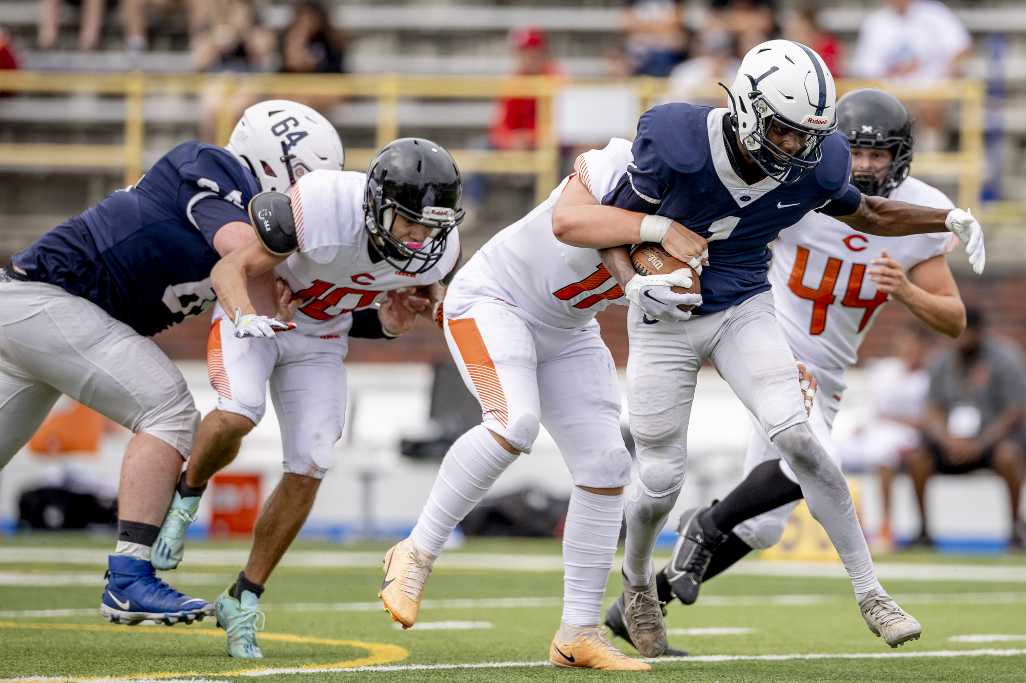 Clio vs. Mt. Morris 2023 football season opener at Atwood Stadium