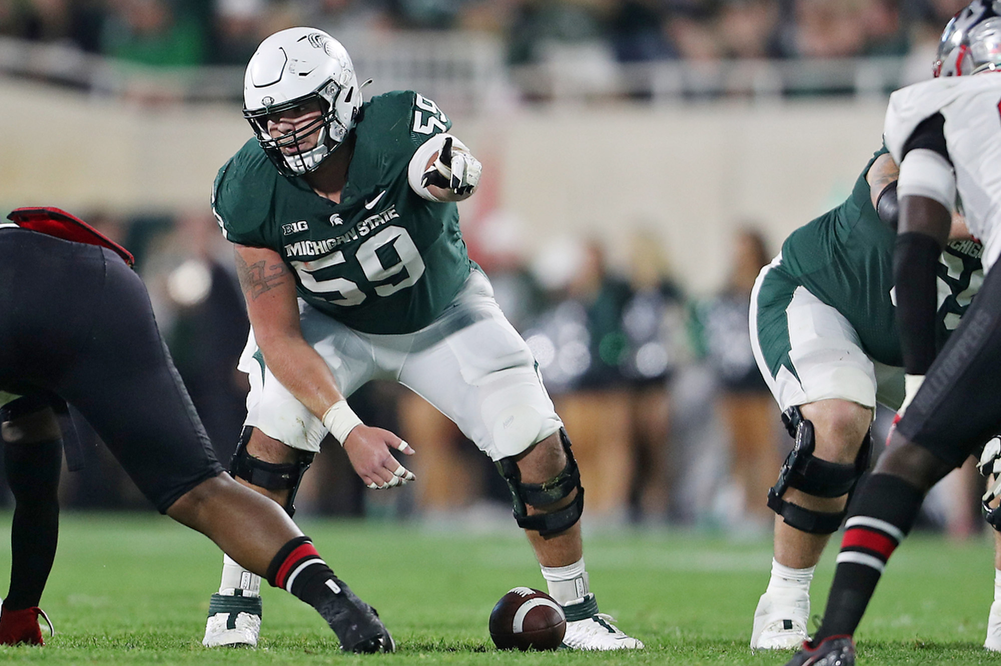 Loaded with returning players, offensive line serves as key piece