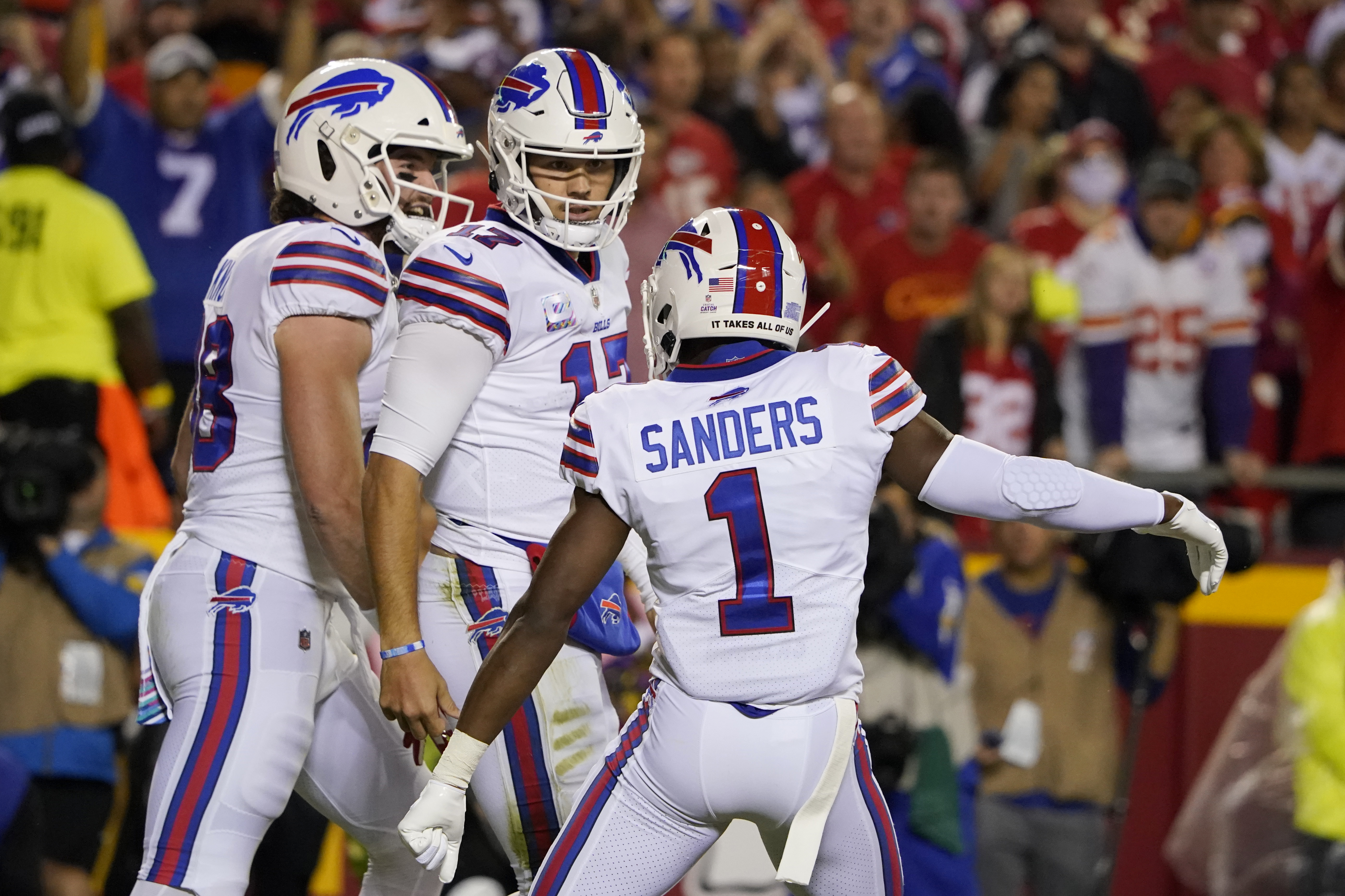 Bills-Chiefs game resumes after weather delay