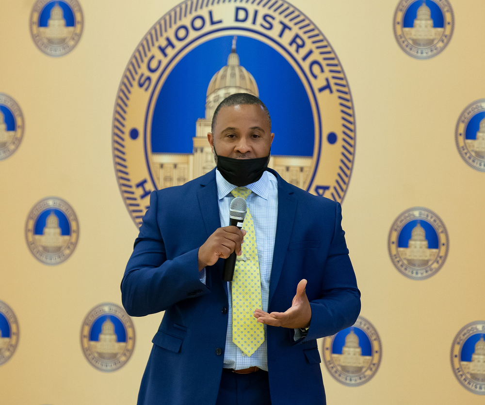 Harrisburg School District’s new Superintendent Eric Turman