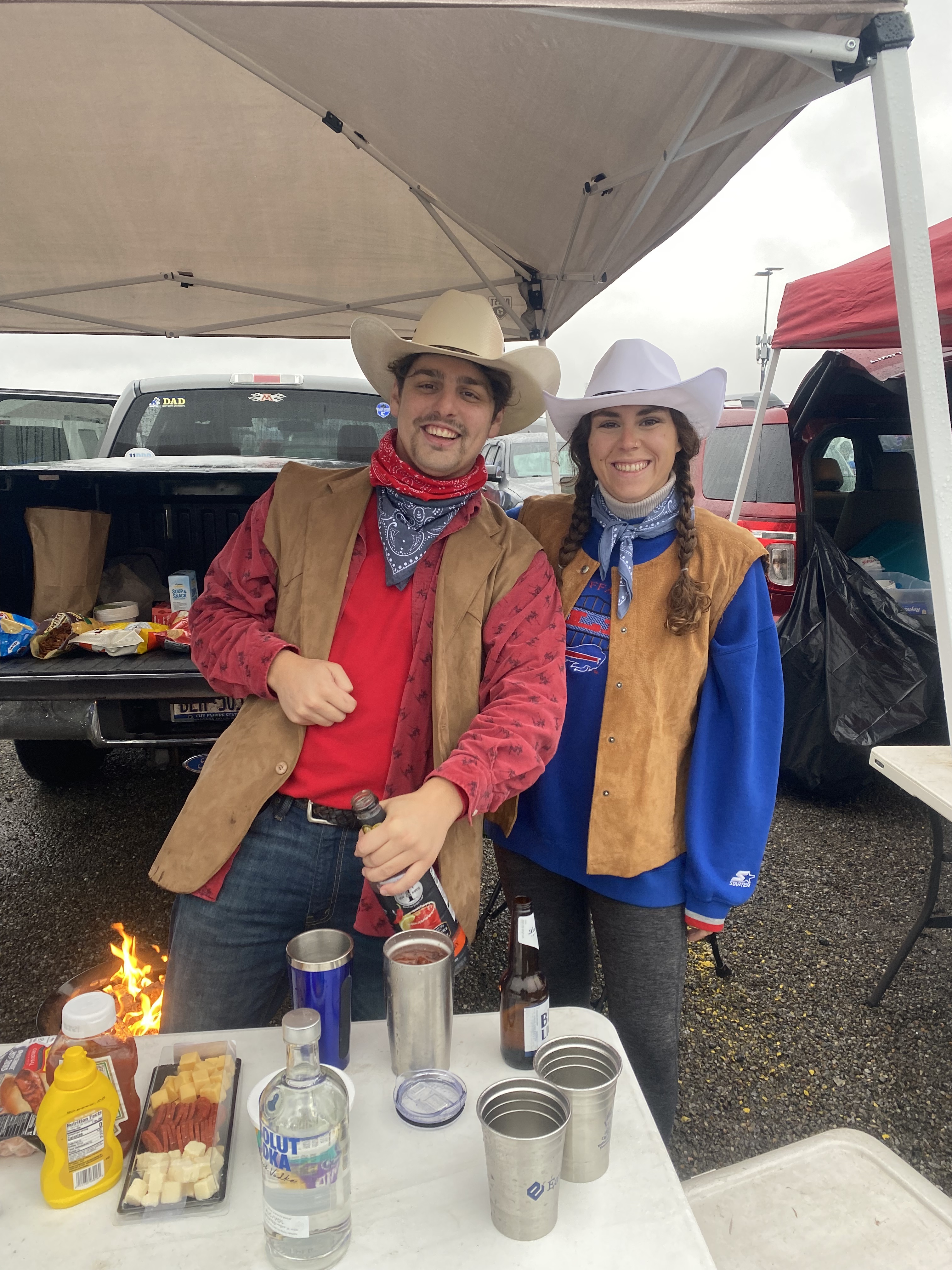 Buffalo Bills Halloween tailgate 