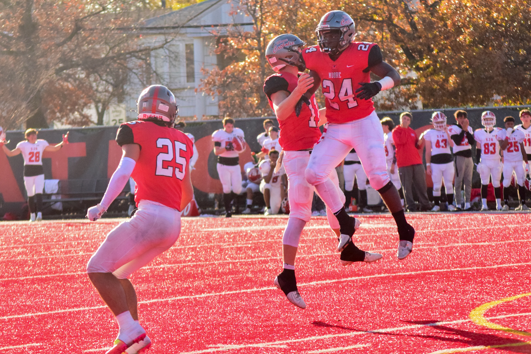 Moore Catholic defeats St. John the Baptist in CHSFL AA1 semifinal