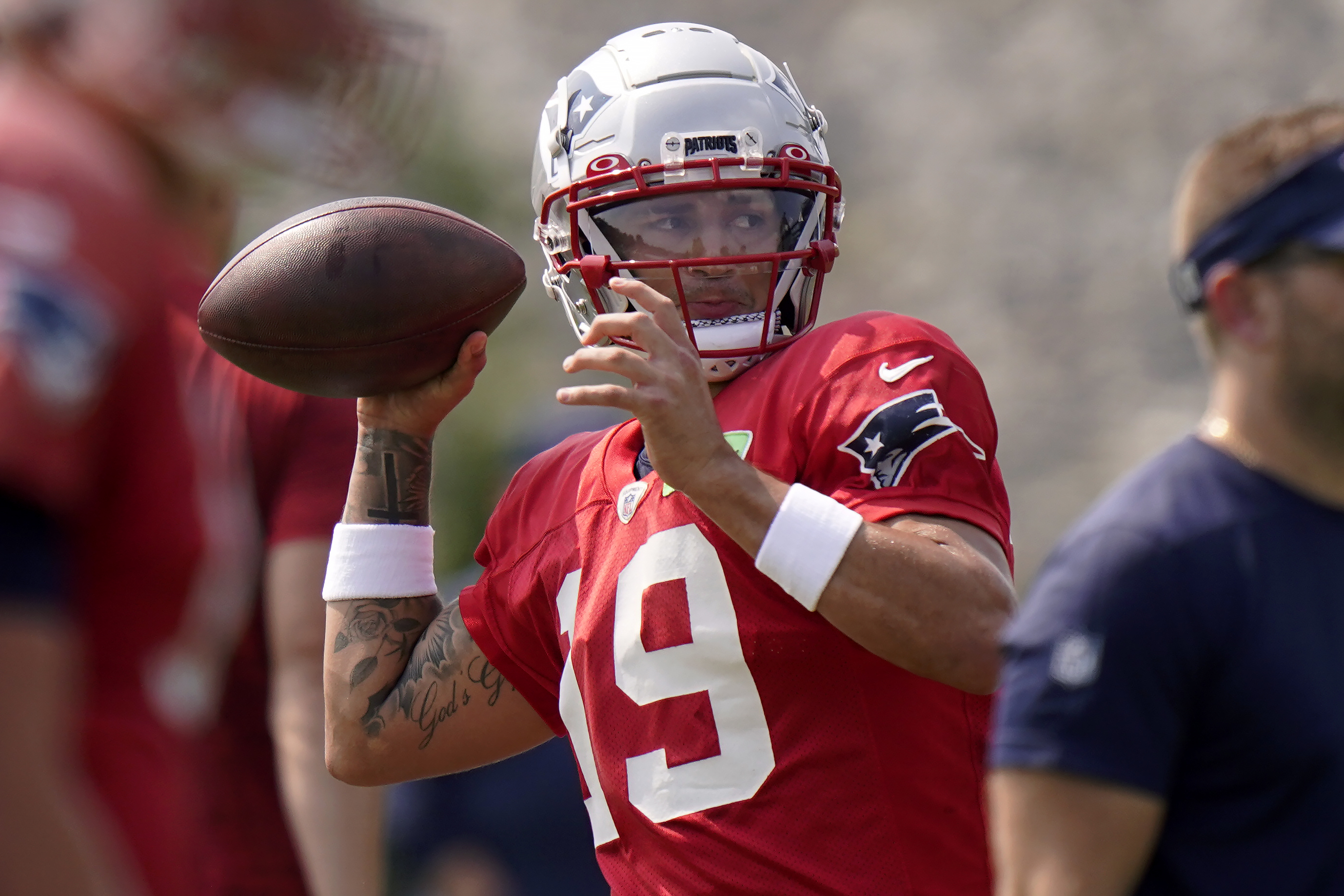 New England Patriots waive QB Matt Corral, release Ian Book