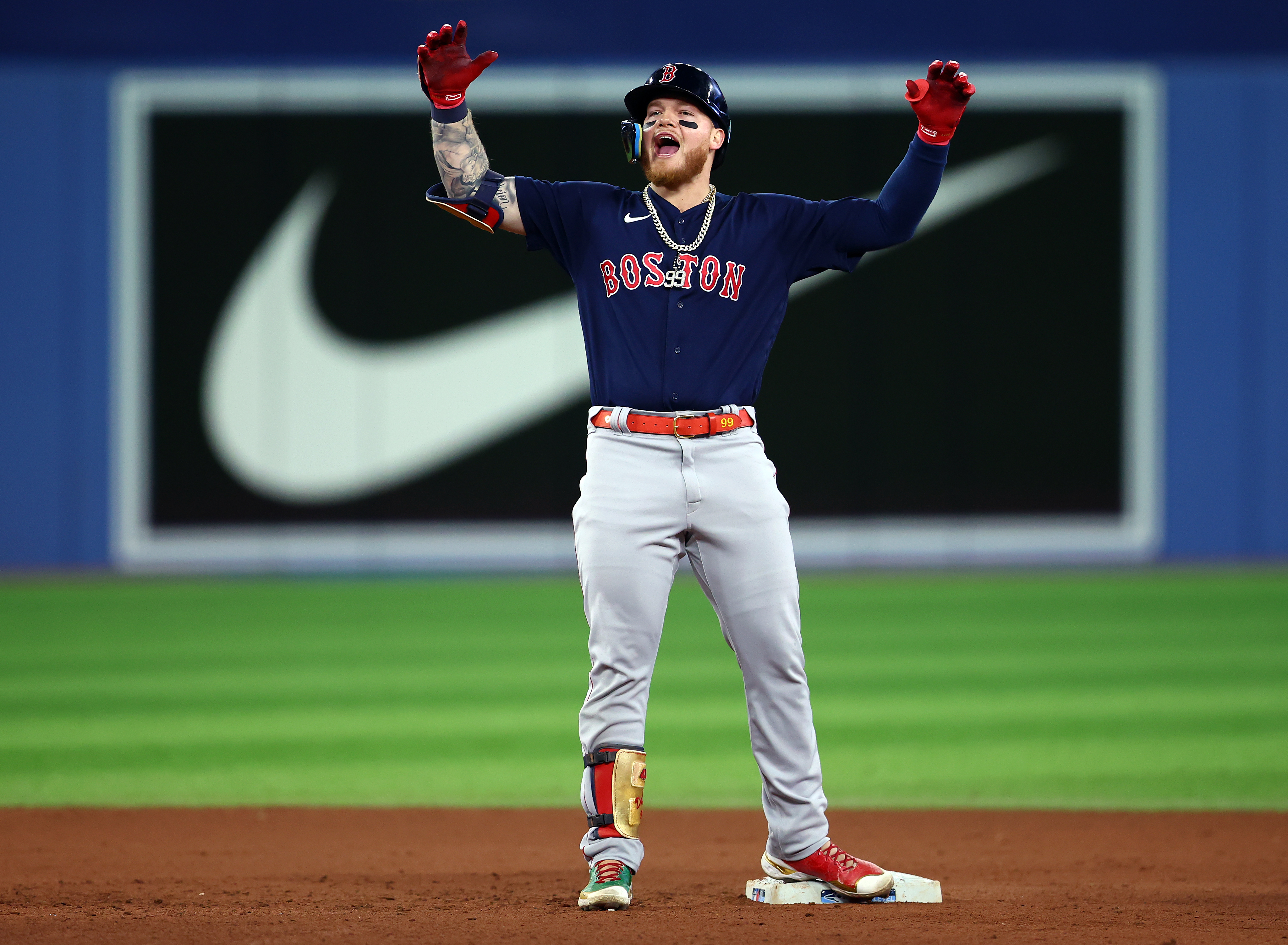 Alex Verdugo says there's 'no bad blood' with Blue Jays but still enjoyed  big homer in Red Sox win: 'I like the flare,' says Nick Pivetta 