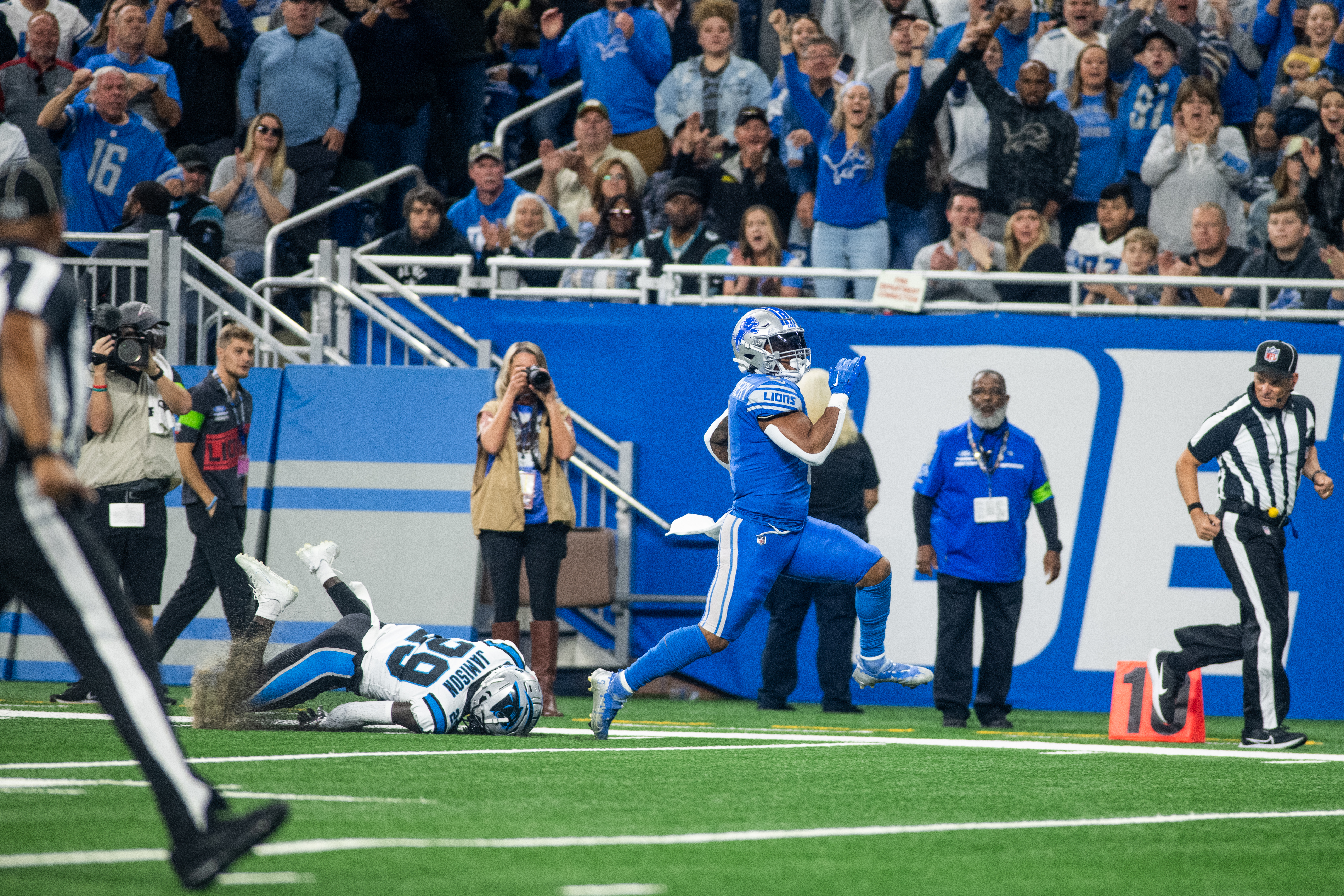 Is Lions running back David Montgomery headed for a fantasy