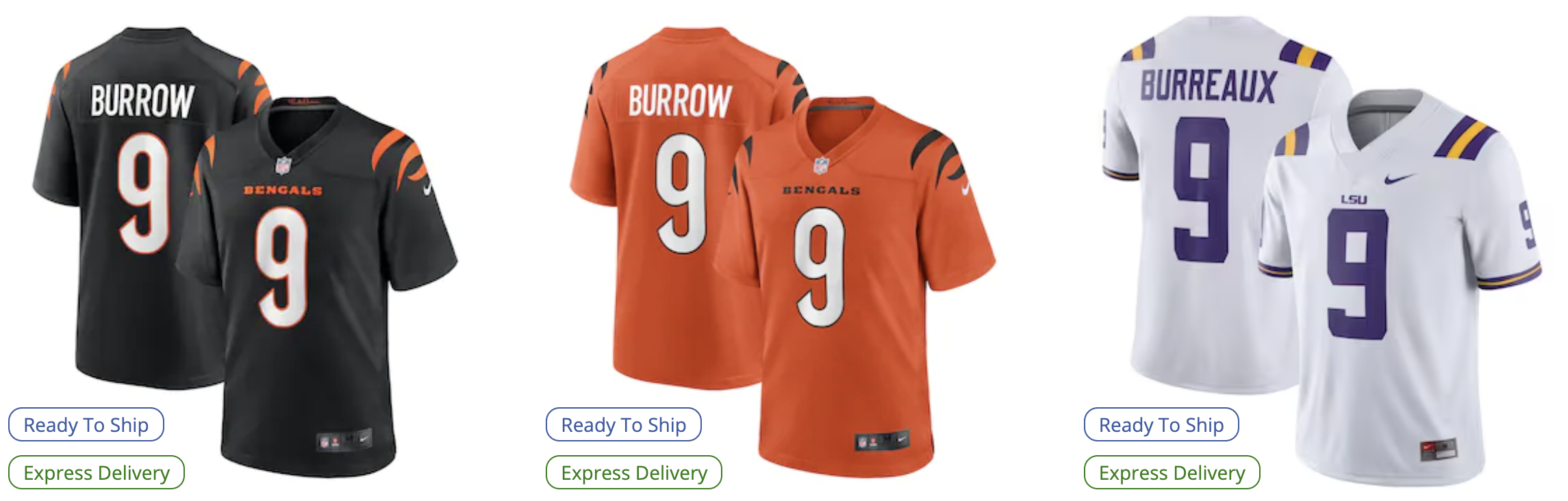 Number 9 Joe Burrow Jersey Number Graphic T-Shirt - Trending Tee Daily in  2023