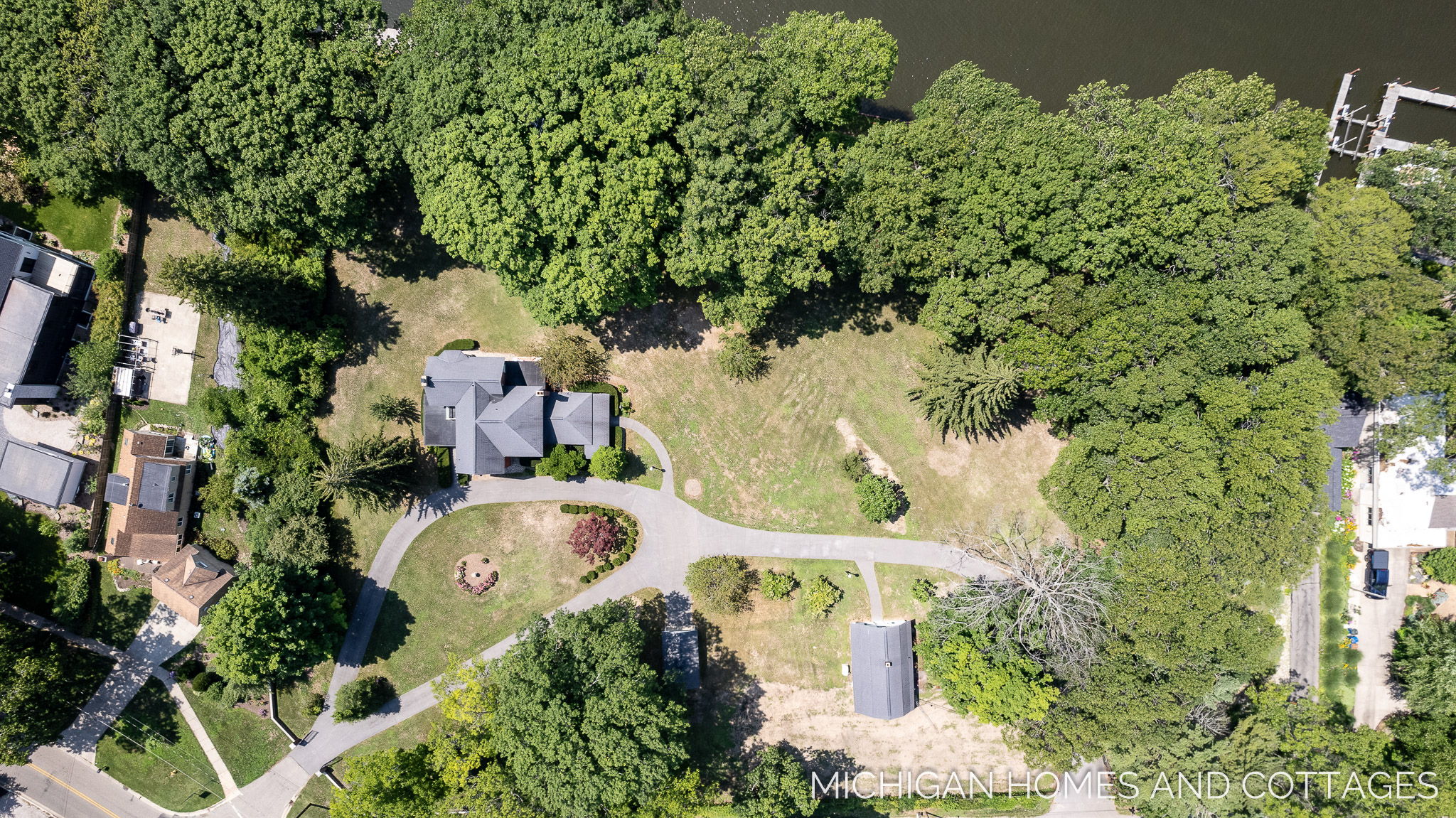 MLive House of the Week "Riverside" in Saugatuck