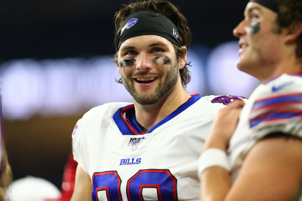 Tommy Sweeney, Buffalo Bills seventh-round pick, has had strong camp