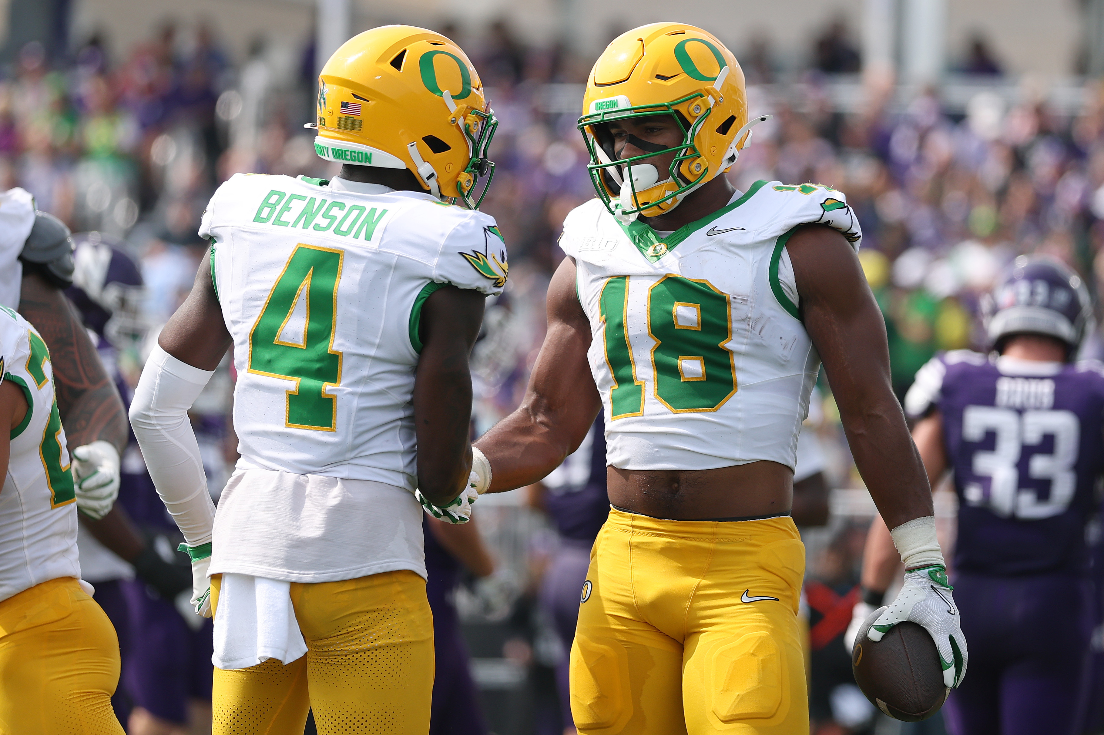 No. 4 Oregon Ducks football at Northwestern: Saturday, Sept. 13, 2025