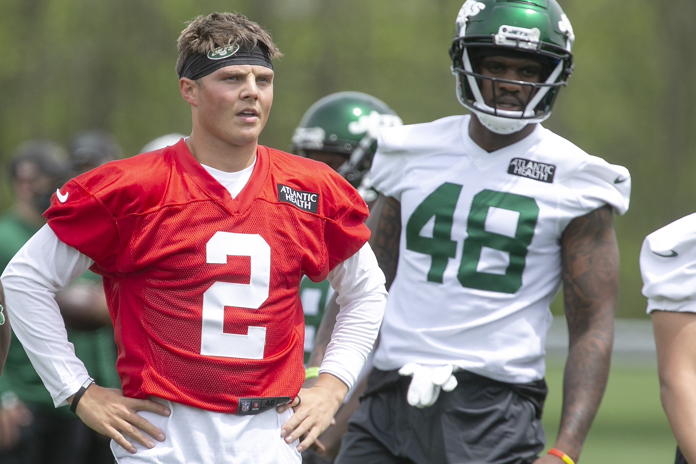 Jets' Zach Wilson explains why he's set to switch jersey numbers, wear No. 2  as a rookie 