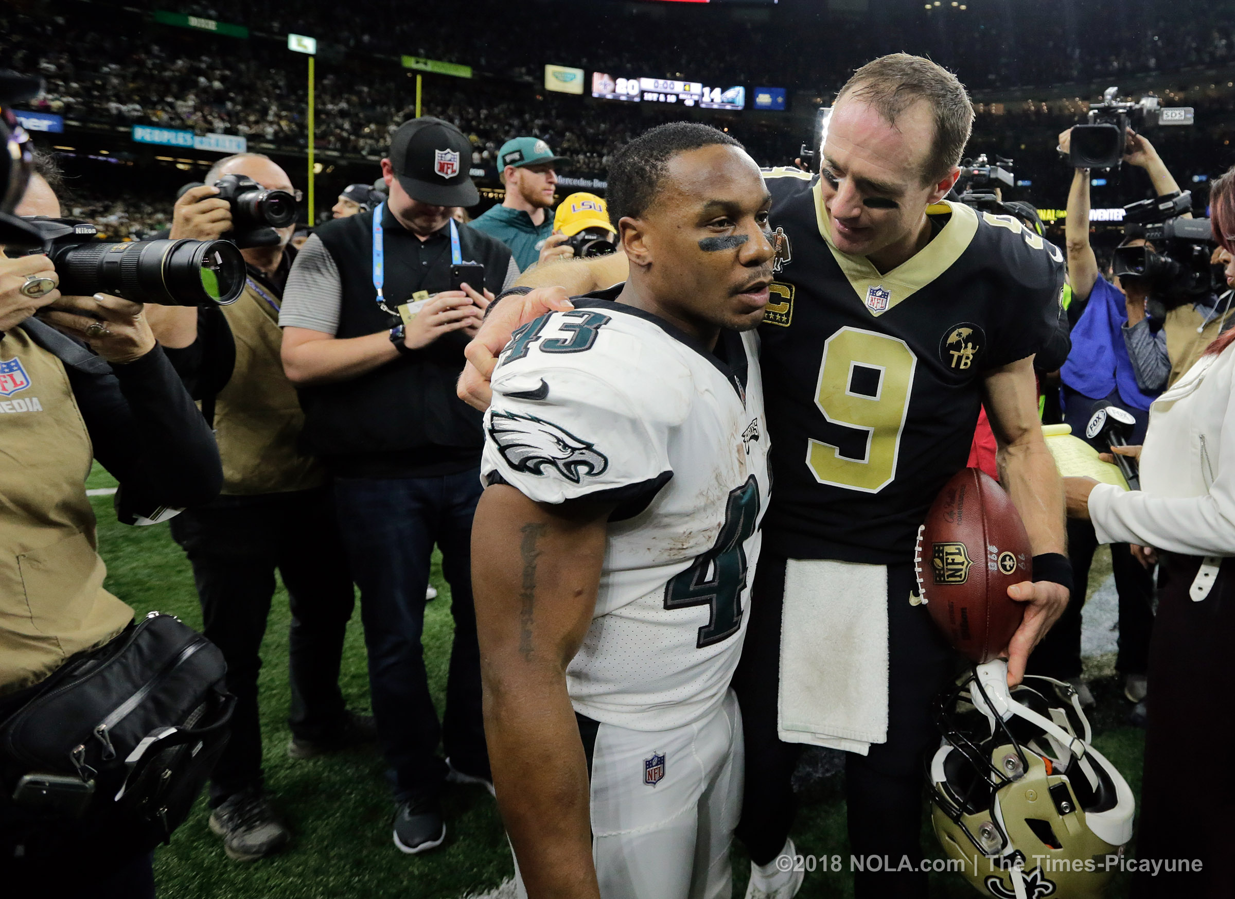 NFL rumors Former Eagles RB Darren Sproles working out with Saints Drew Brees Bears Chase Daniel nj