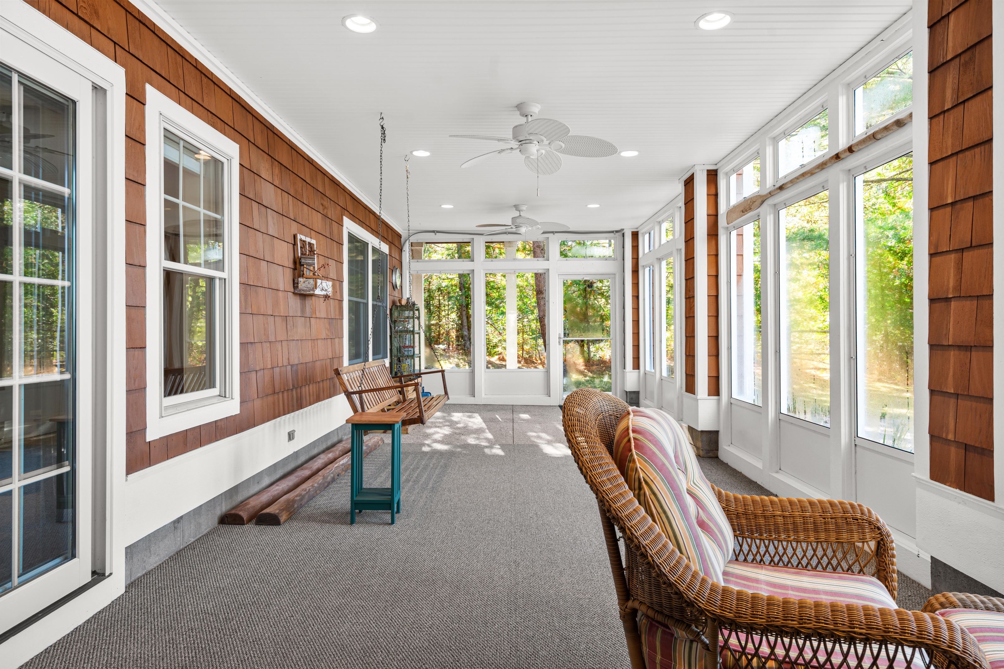 Interior photographs of 4093 Lake Shore Drive in Charlevoix, this gem is listed at $2,099,900 through Berkshire Hathaway HomeServices Michigan Real Estate – Traverse City and The Crane Group with associate broker Johnny Crane and his brother, co-listing agent Matt Crane.