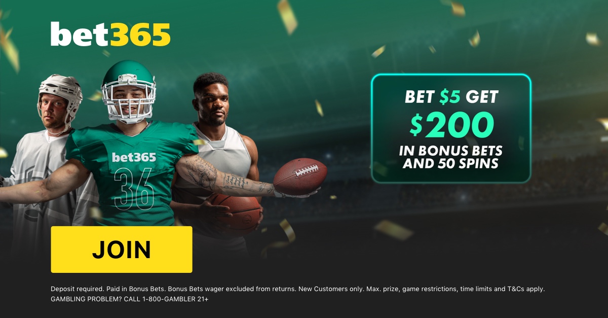 bet365 Casino Bonus Code - Deposit $10, Get up to 200 Spins