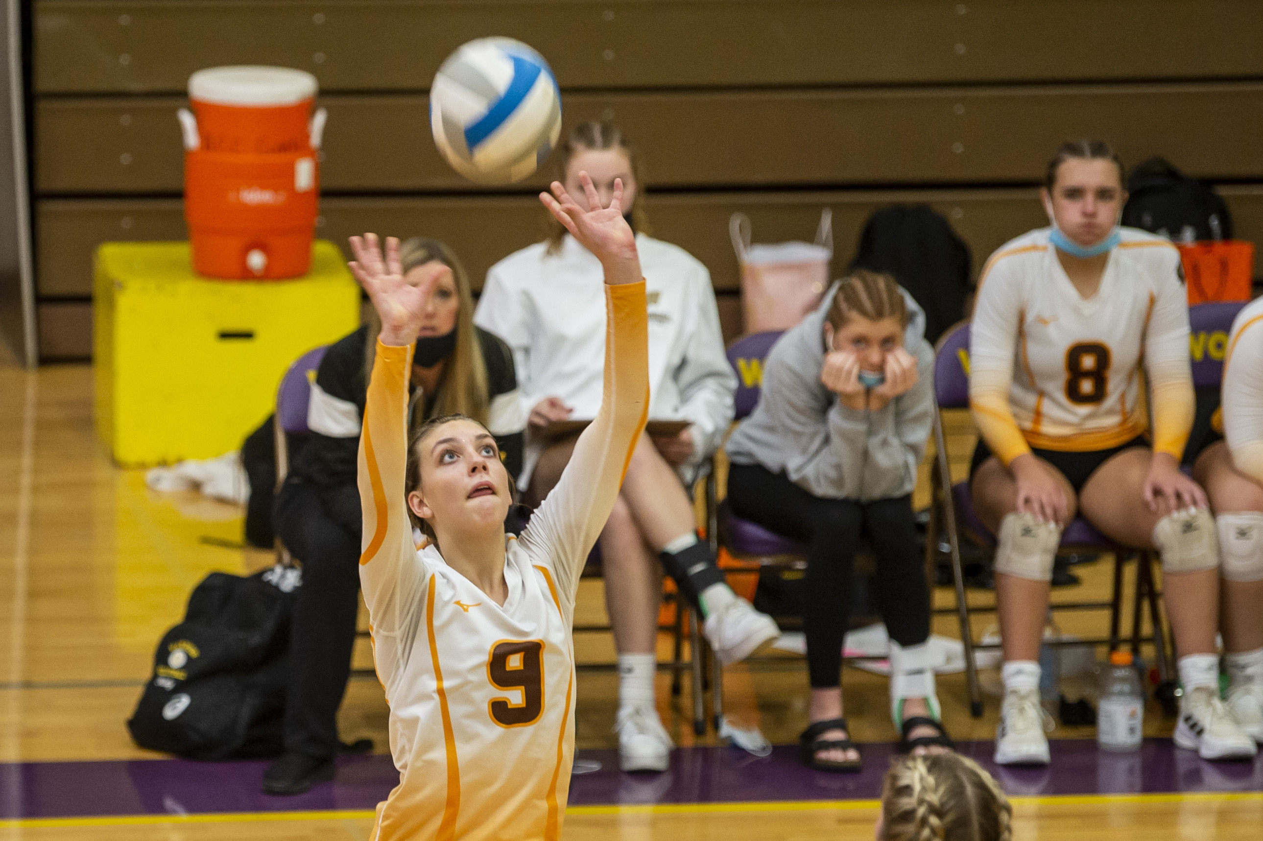 Bay City Central volleyball defeats Bay City Western - mlive.com