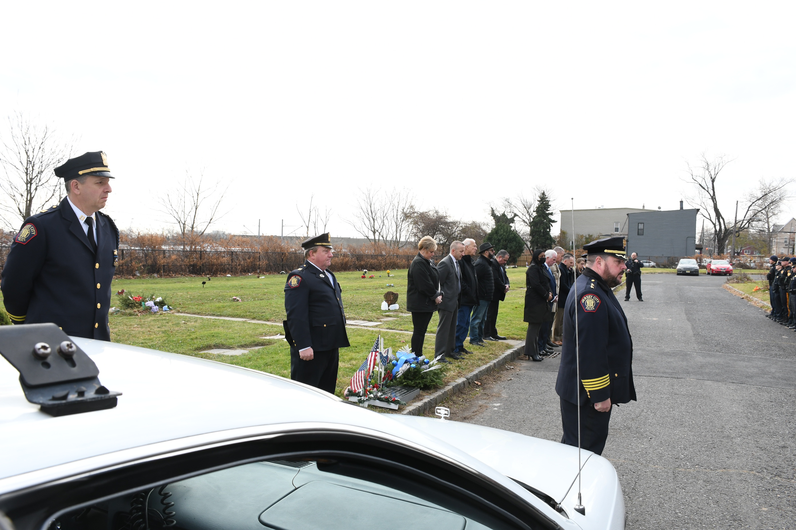 Jersey City Police Department memorial ceremony for Detective Joseph